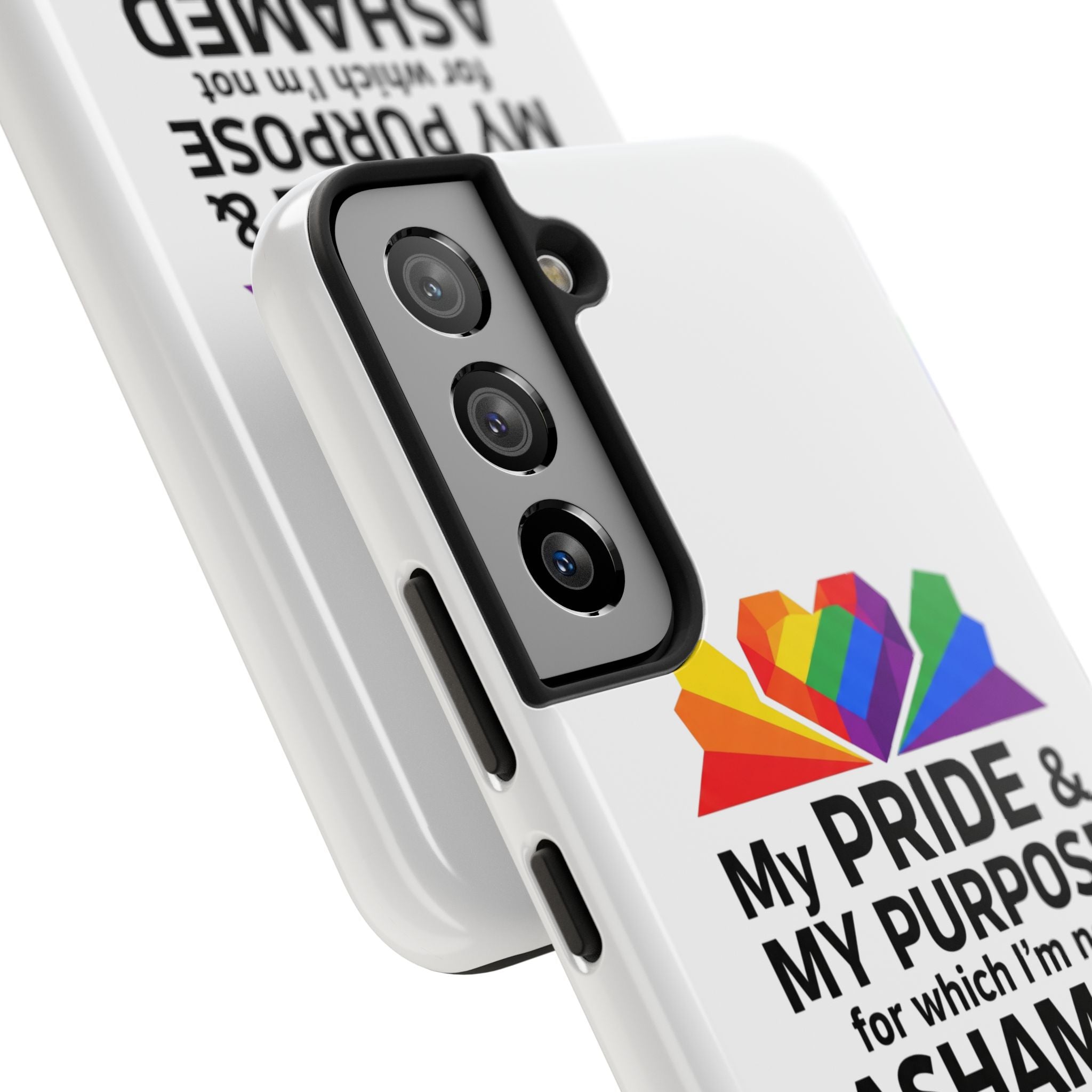 My Pride & My Purpose™ Premium Tough Phone Case | LGBTQ+ Pride