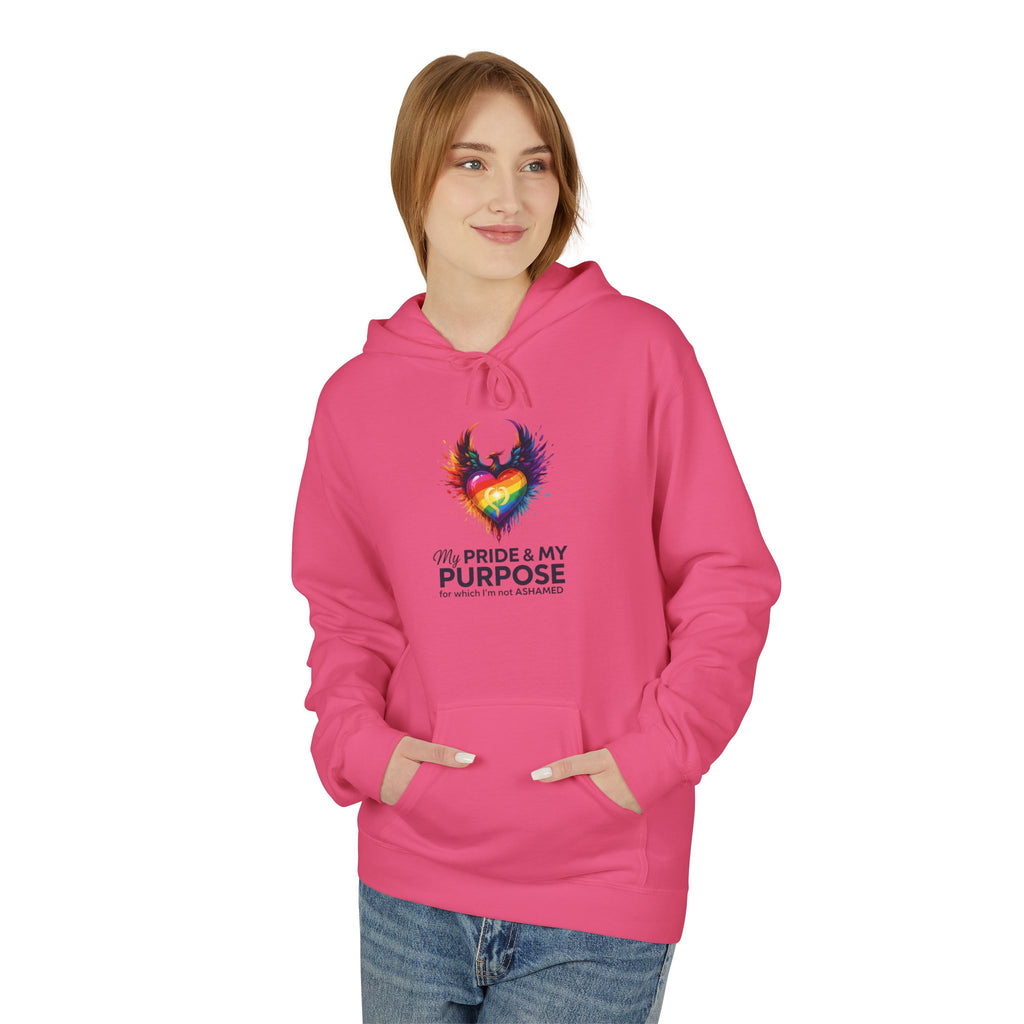 My Pride & My Purpose™ Premium Unisex Hoodie | LGBTQ+ Pride Apparel