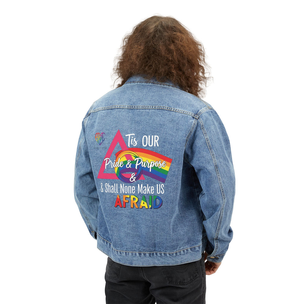 'Tis Our Pride & Purpose™ & Shall None Make Us Afraid™ Premium Denim Jacket