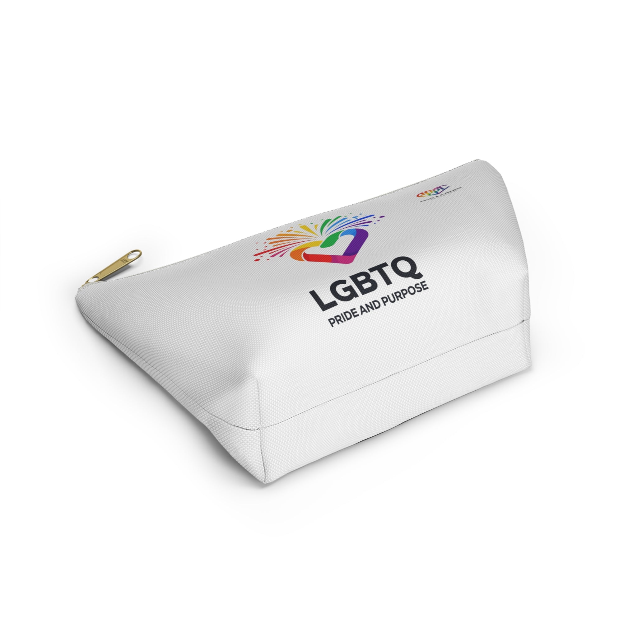 Pride & Purpose LGBTQ+ Celebration Heart Travel Pouch