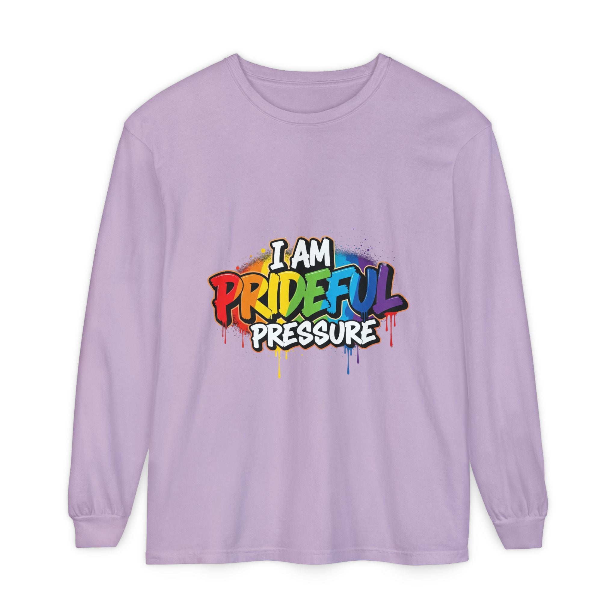 I Am Prideful Pressure™ Premium Unisex Long Sleeve T-Shirt | LGBTQ+ Pride