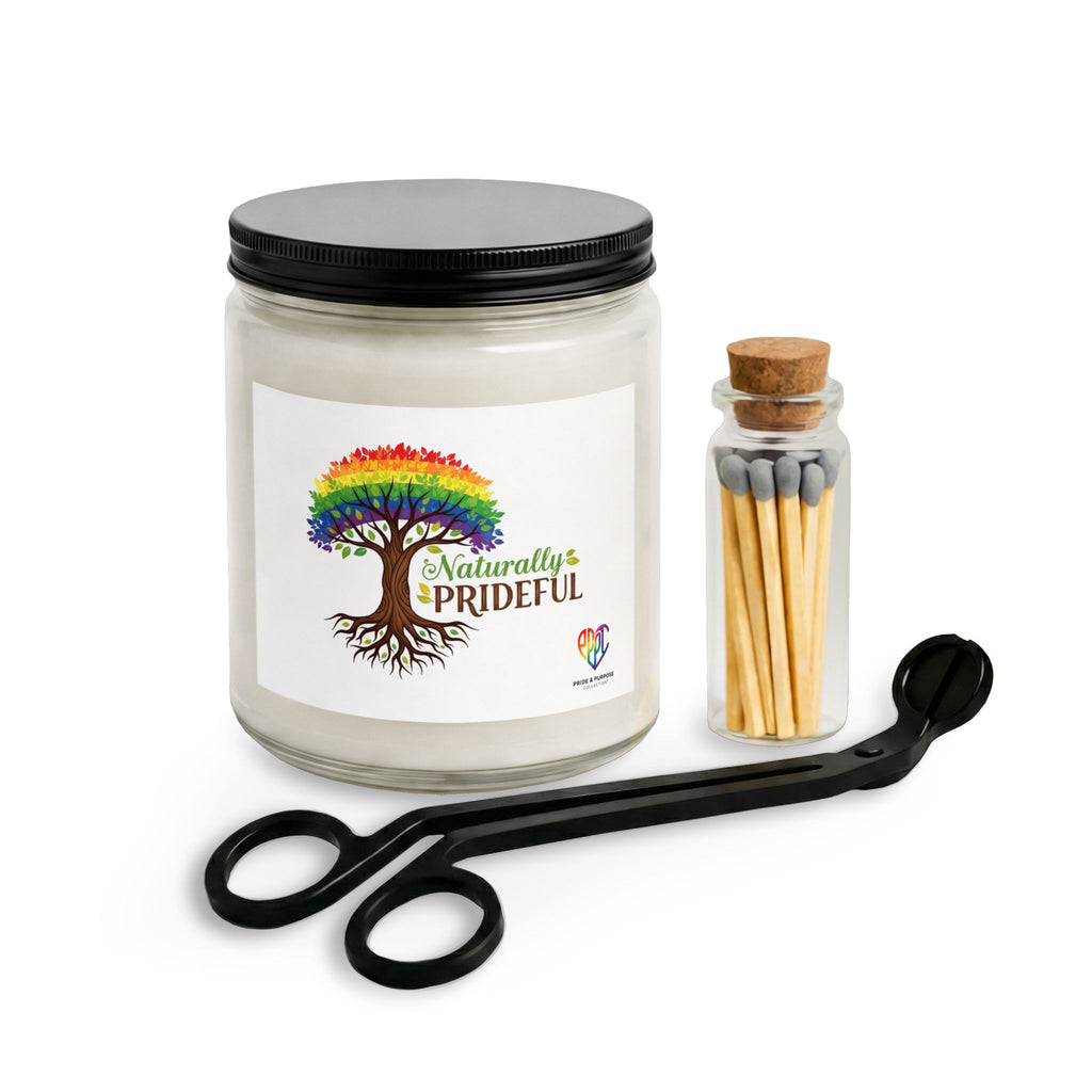 Naturally Prideful™ Premium Scented Soy Candle | Pride & Purpose Collection™