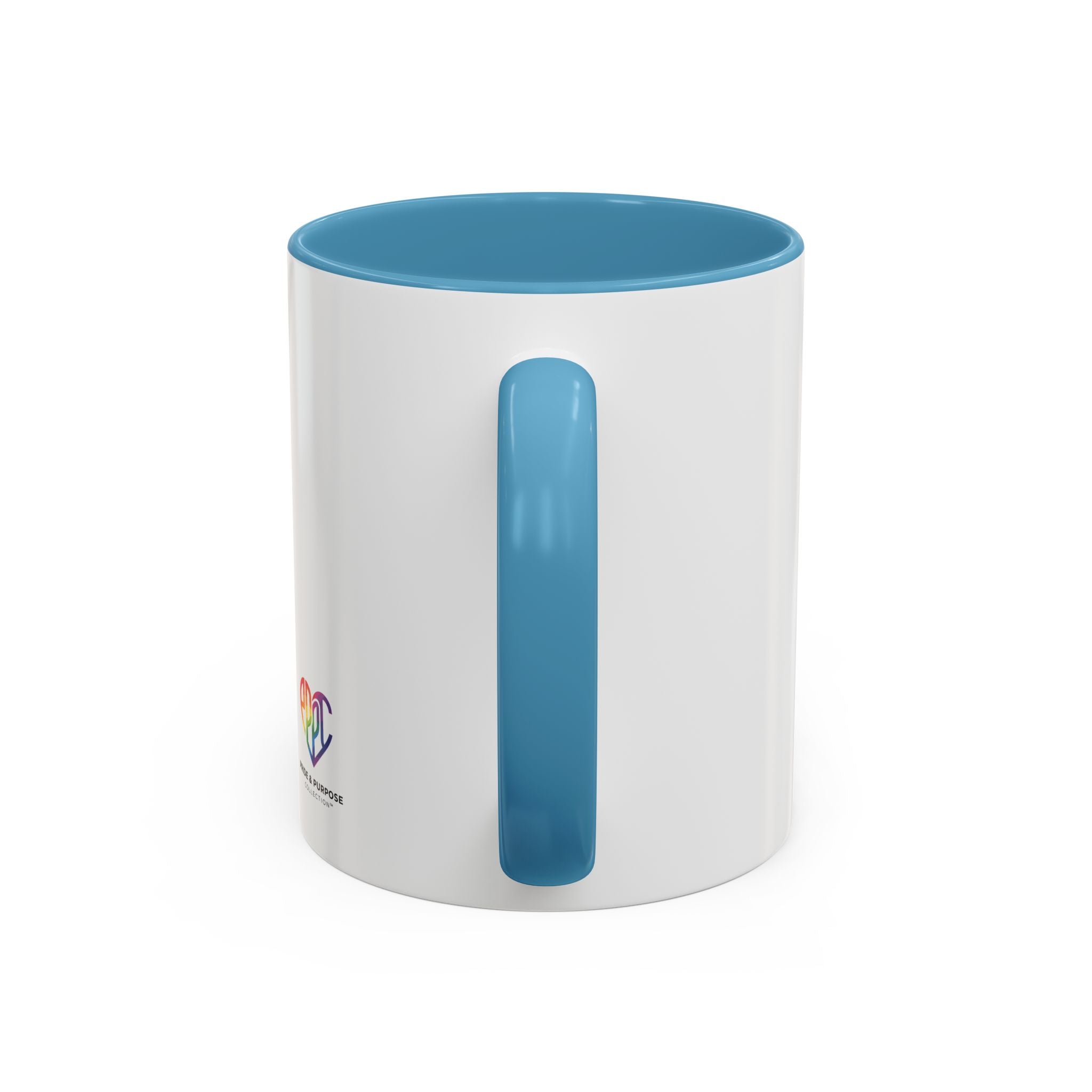 My Pride & My Purpose™ Premium Accent Coffee Mug | LGBTQ+ Pride Drinkware