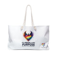 My Pride & My Purpose™ Premium Weekender Tote Bag | LGBTQ+ Pride
