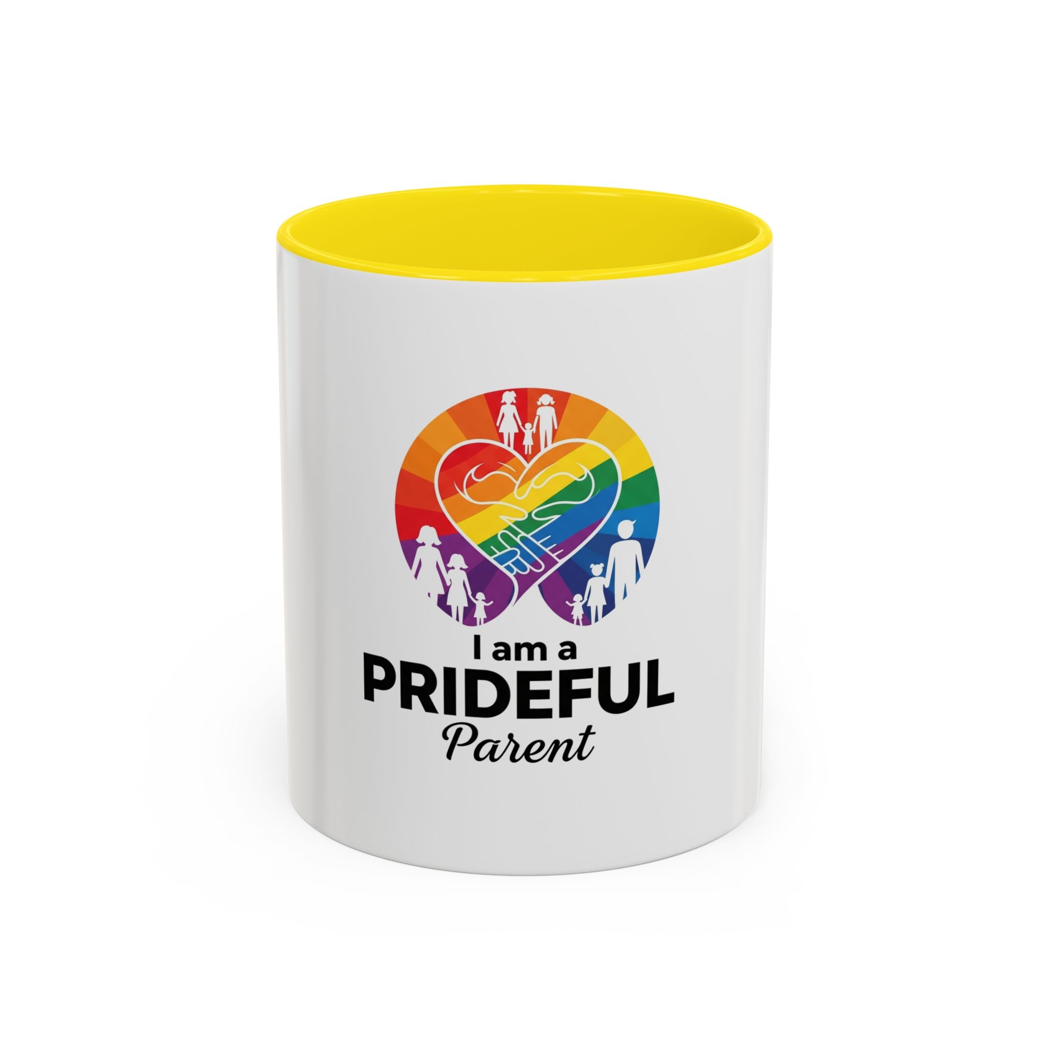 I Am a Prideful Parent™ Accent Coffee Mug