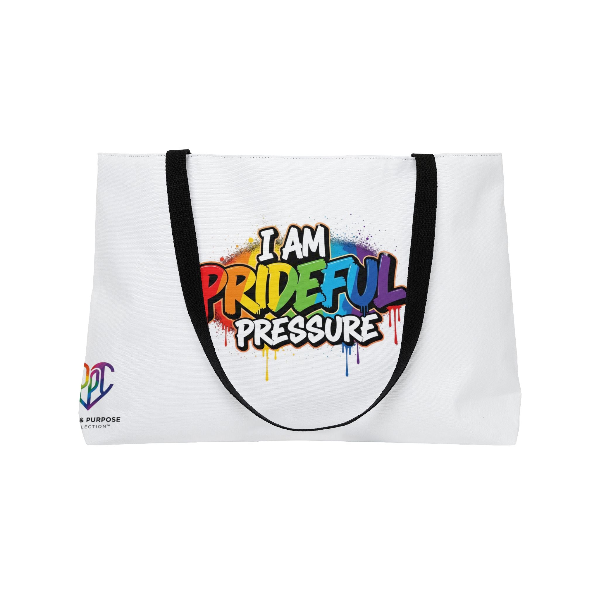 I Am Prideful Pressure™ Premium Oversized Tote Bag | LGBTQ+ Pride