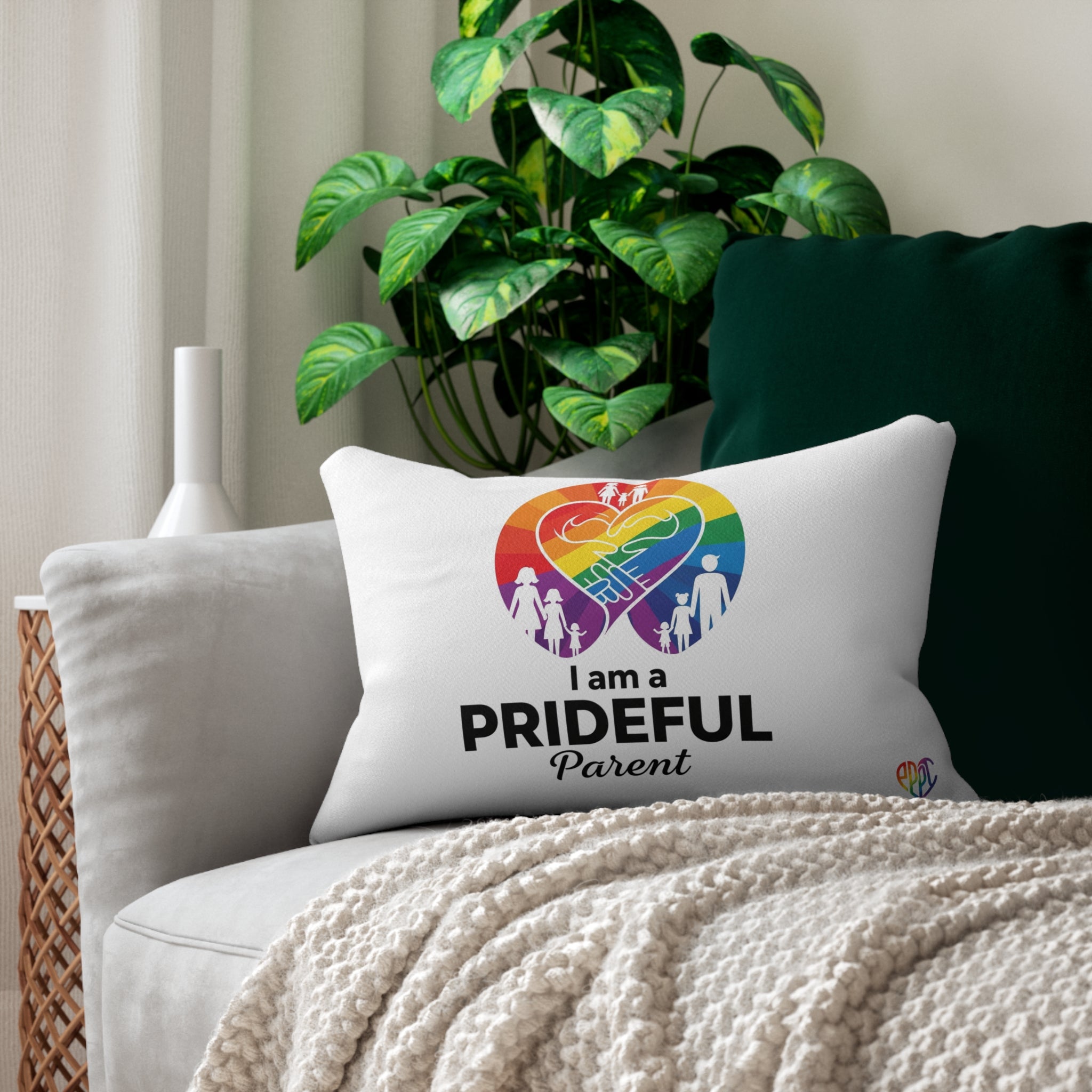 I Am a Prideful Parent™ Lumbar Pillow