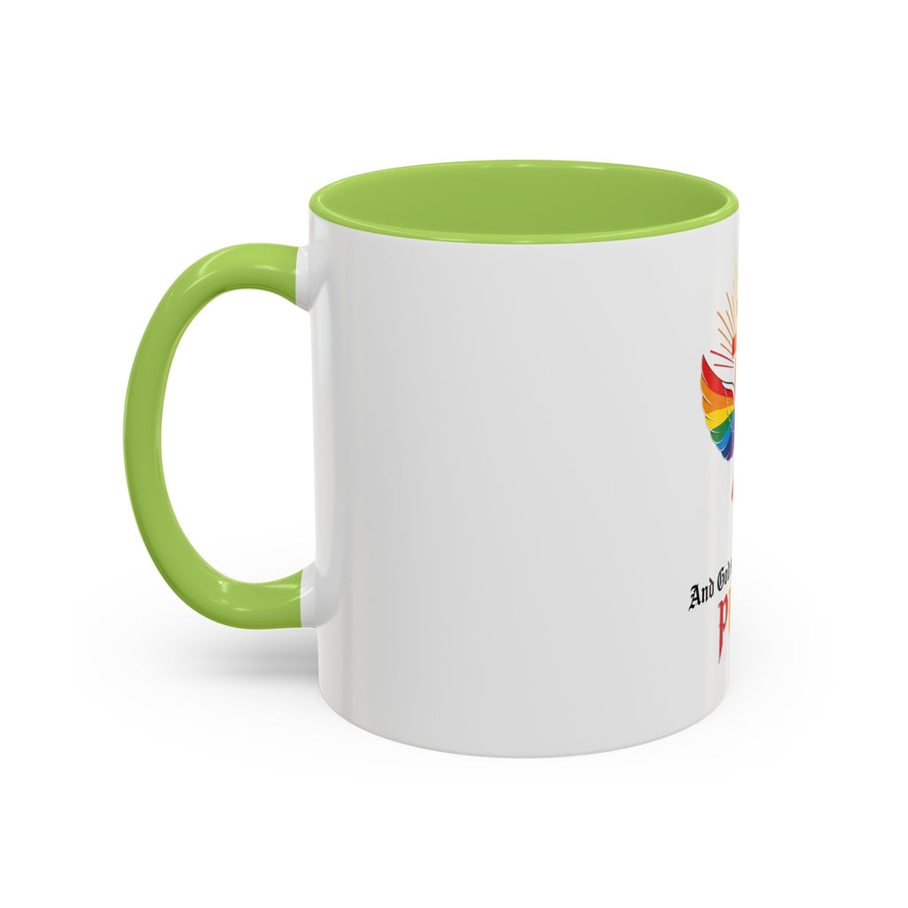 And God Said; Let There Be Pride™ Accent Coffee Mug