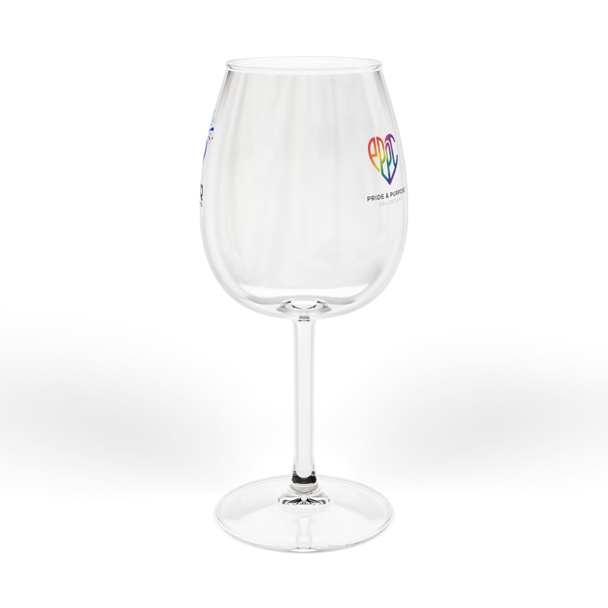 LGBTQ Pride and Purpose™ Stemmed Wine Glass | LGBTQ+ Drinkware