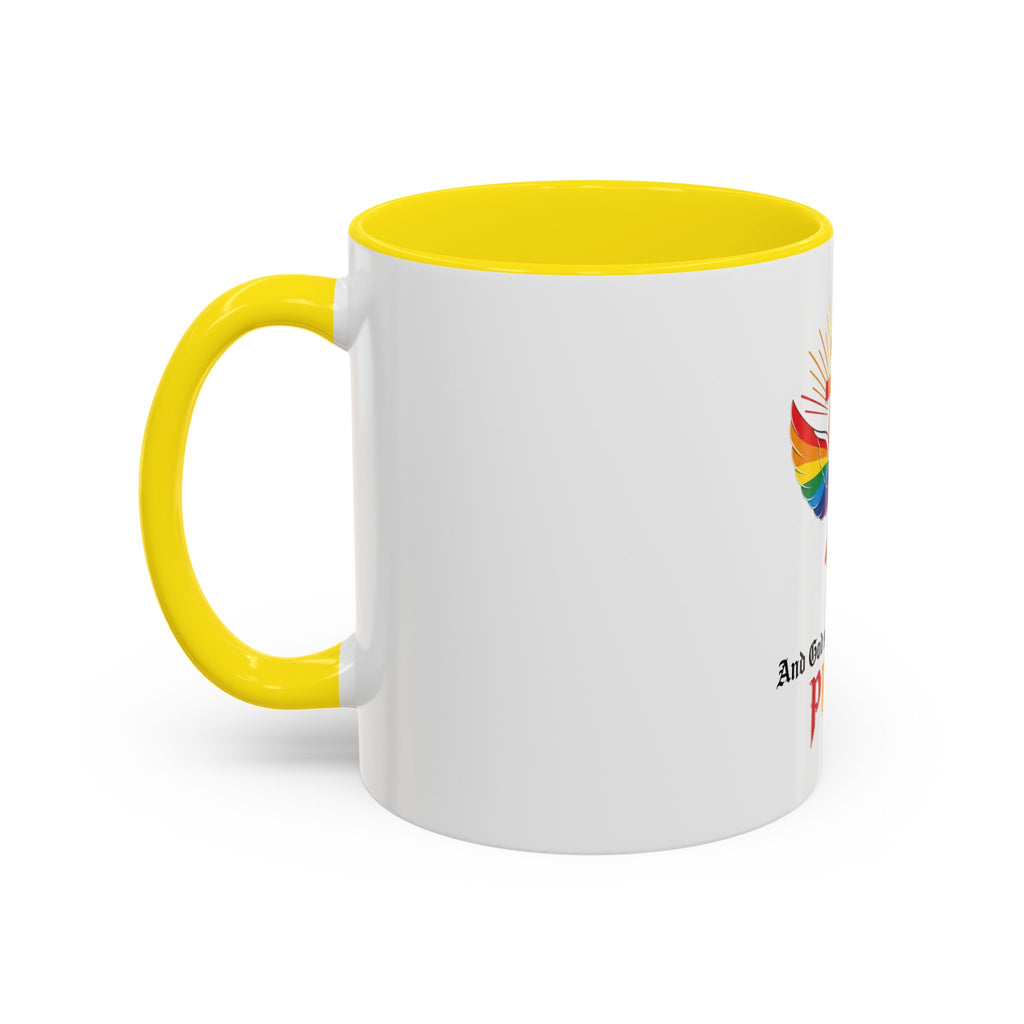 And God Said; Let There Be Pride™ Accent Coffee Mug
