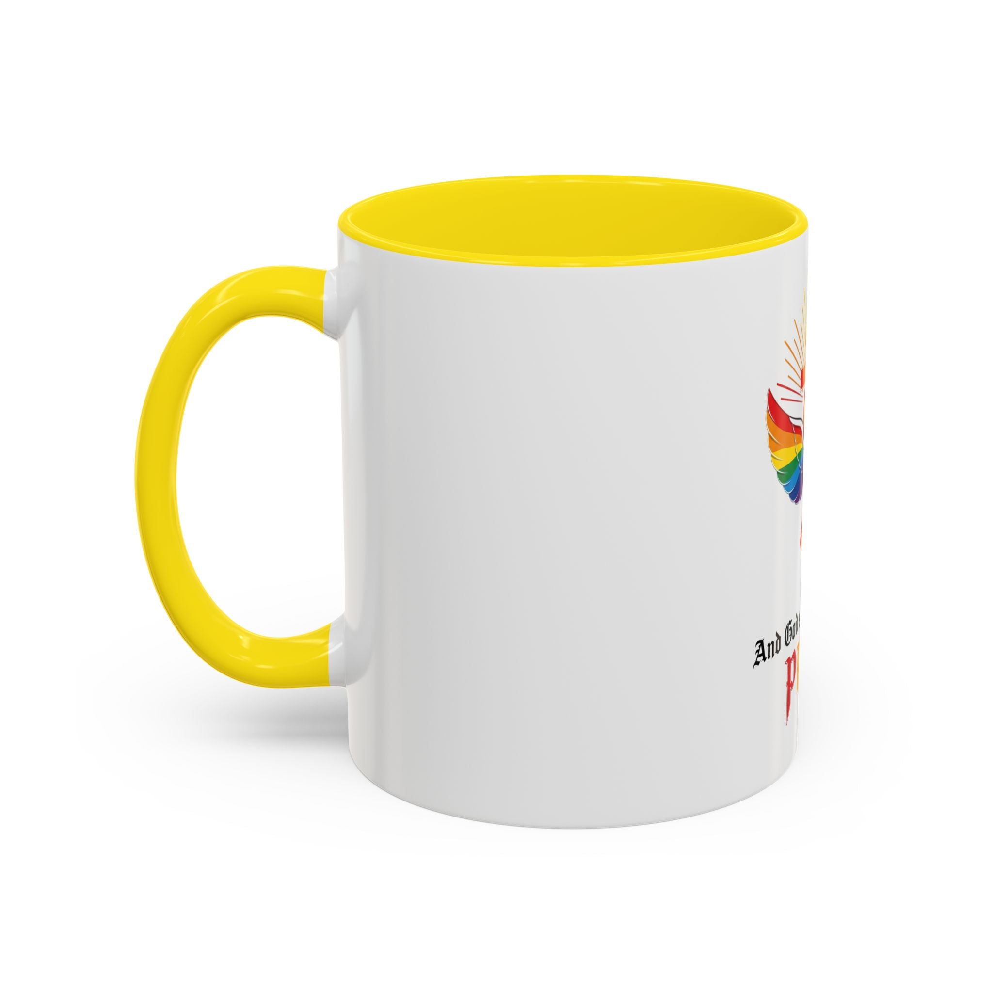 And God Said; Let There Be Pride™ Accent Coffee Mug