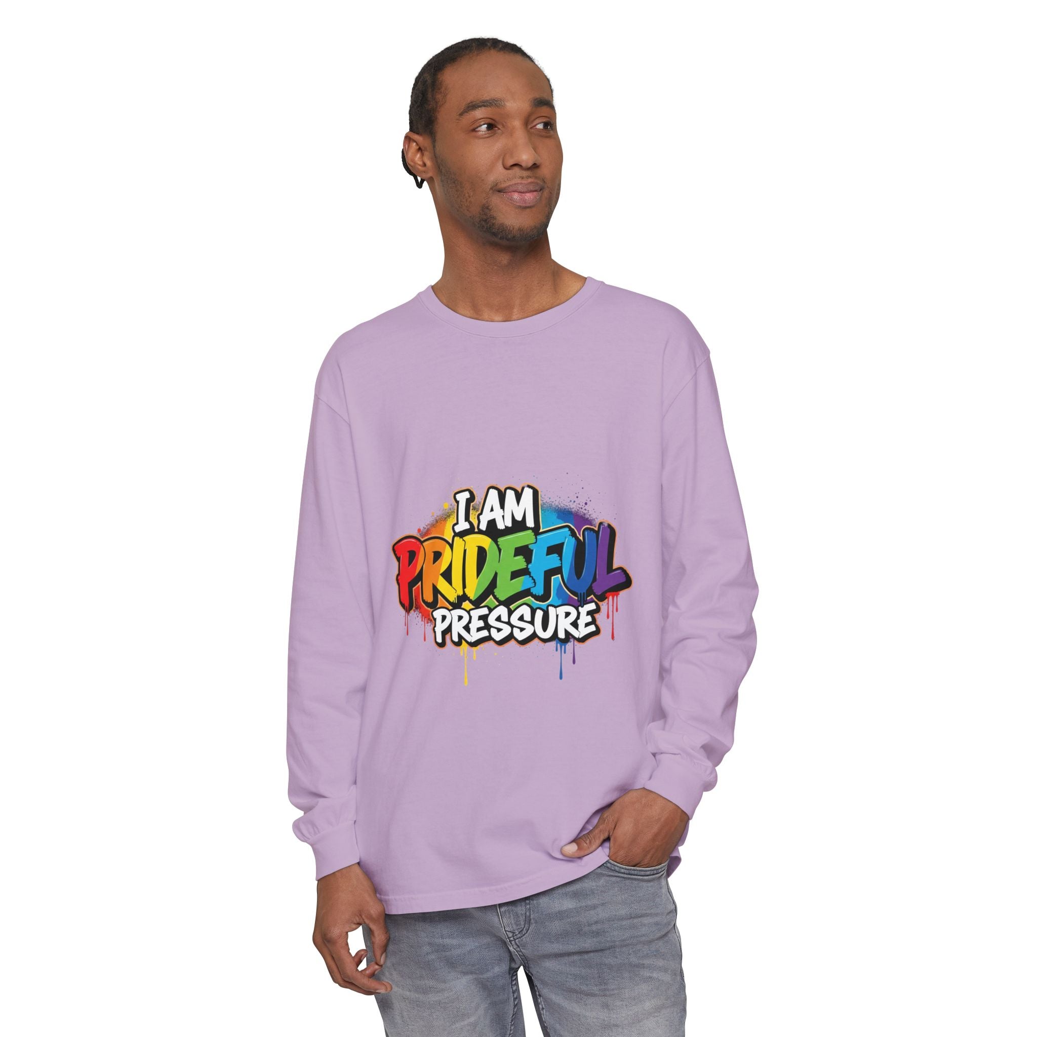 I Am Prideful Pressure™ Premium Unisex Long Sleeve T-Shirt | LGBTQ+ Pride