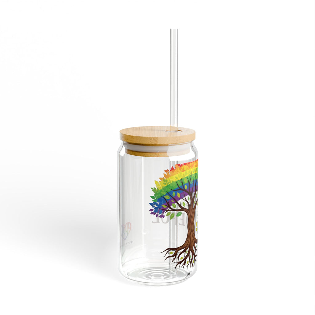 Naturally Prideful™ LGBTQ+ 16oz Sipper Glass