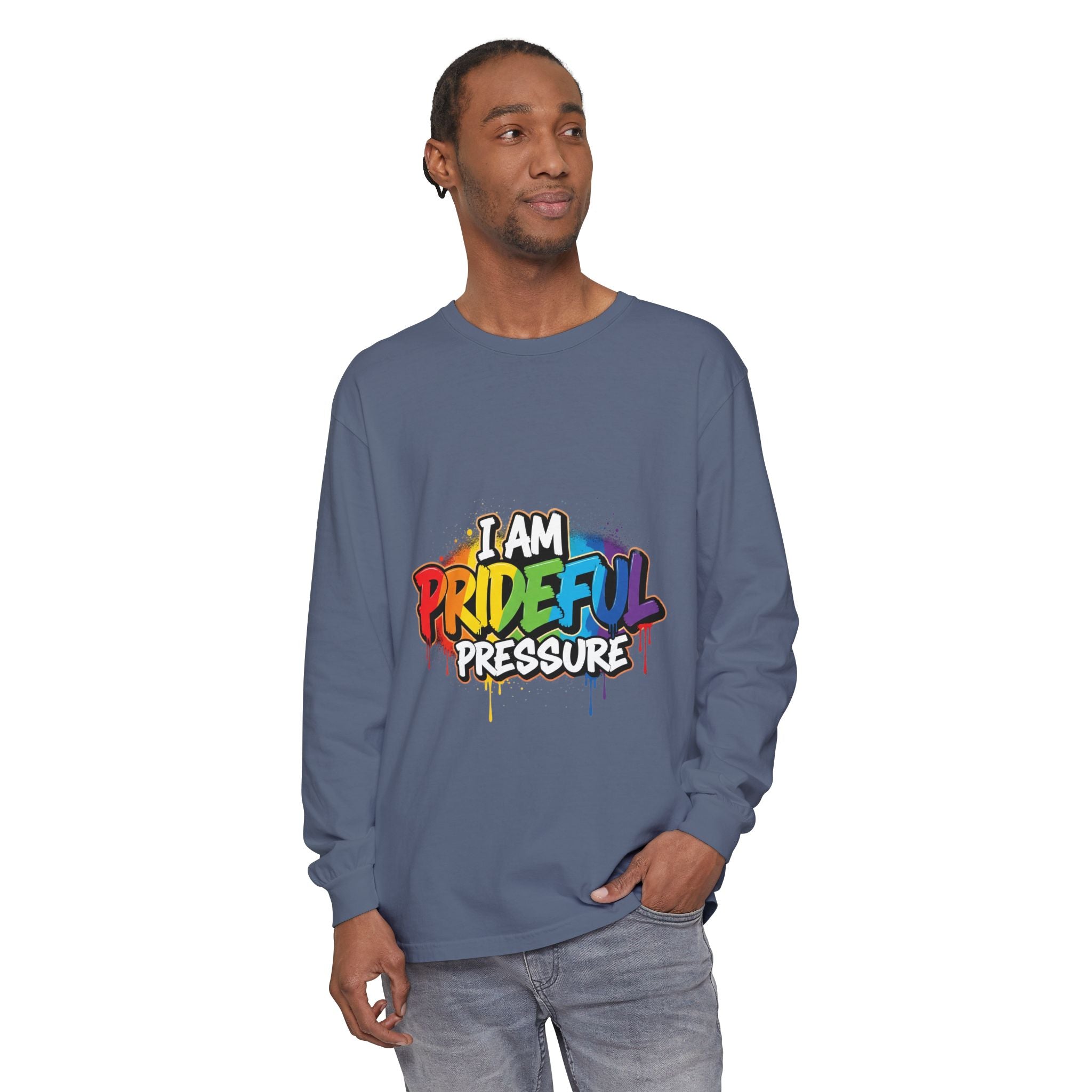 I Am Prideful Pressure™ Premium Unisex Long Sleeve T-Shirt | LGBTQ+ Pride