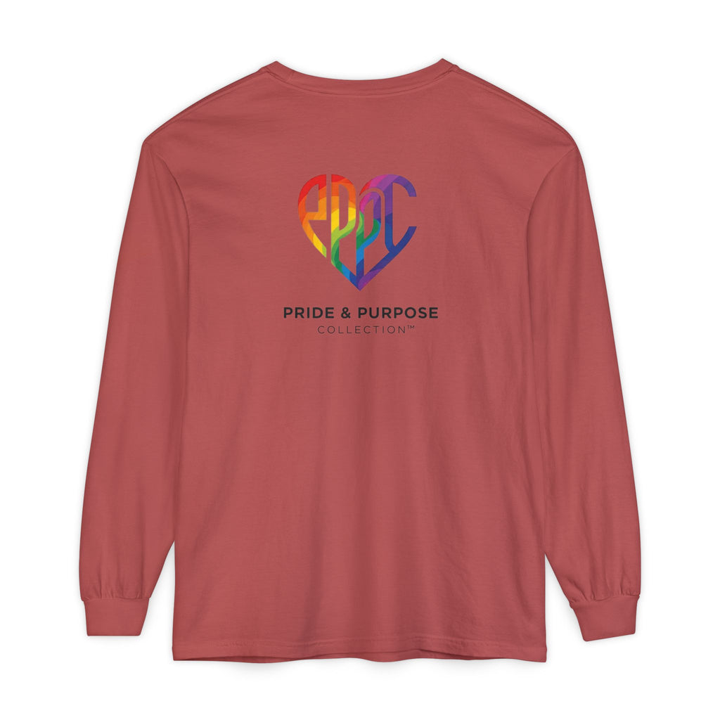 My Pride & My Purpose™ Premium Unisex Long Sleeve T-Shirt | LGBTQ+ Pride