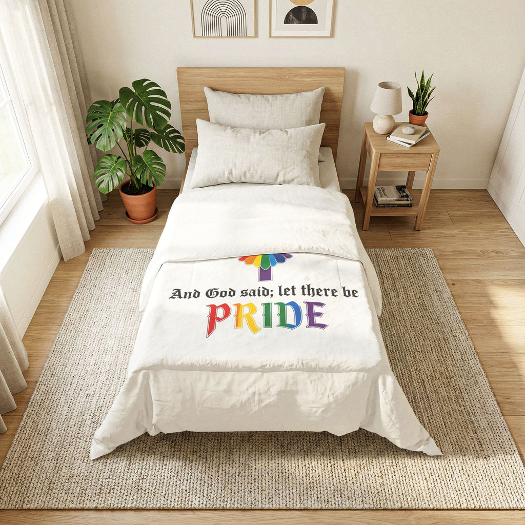 And God Said; Let There Be Pride™ Premium Comforter