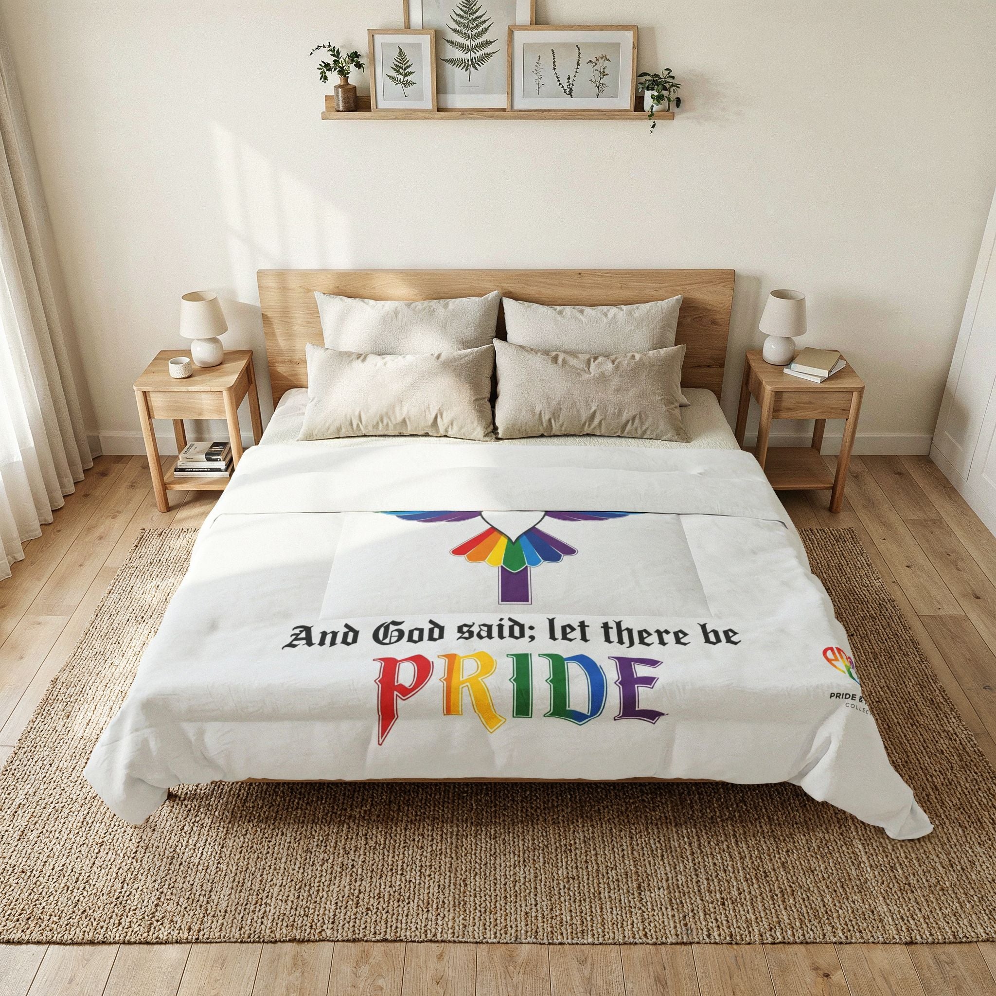 And God Said; Let There Be Pride™ Premium Comforter