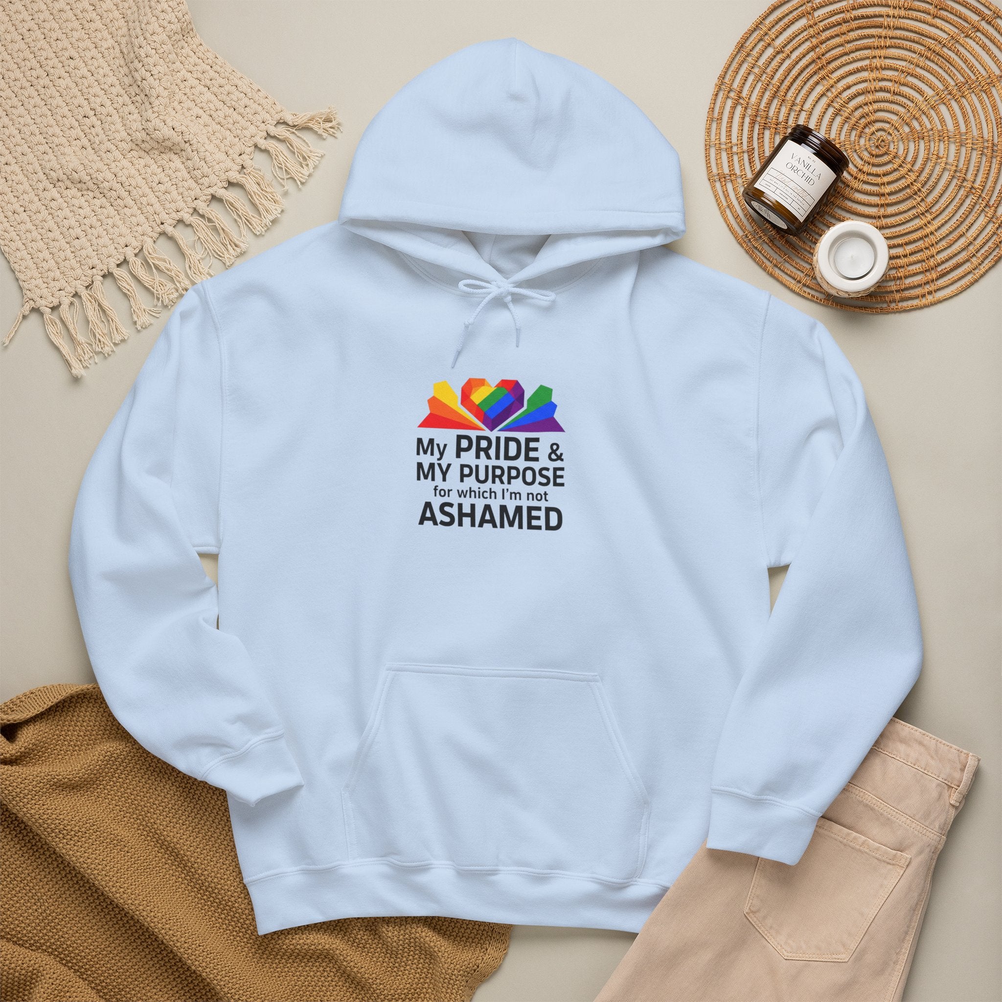 LGBTQ+ Pride 'My Pride & My Purpose' Hoodie