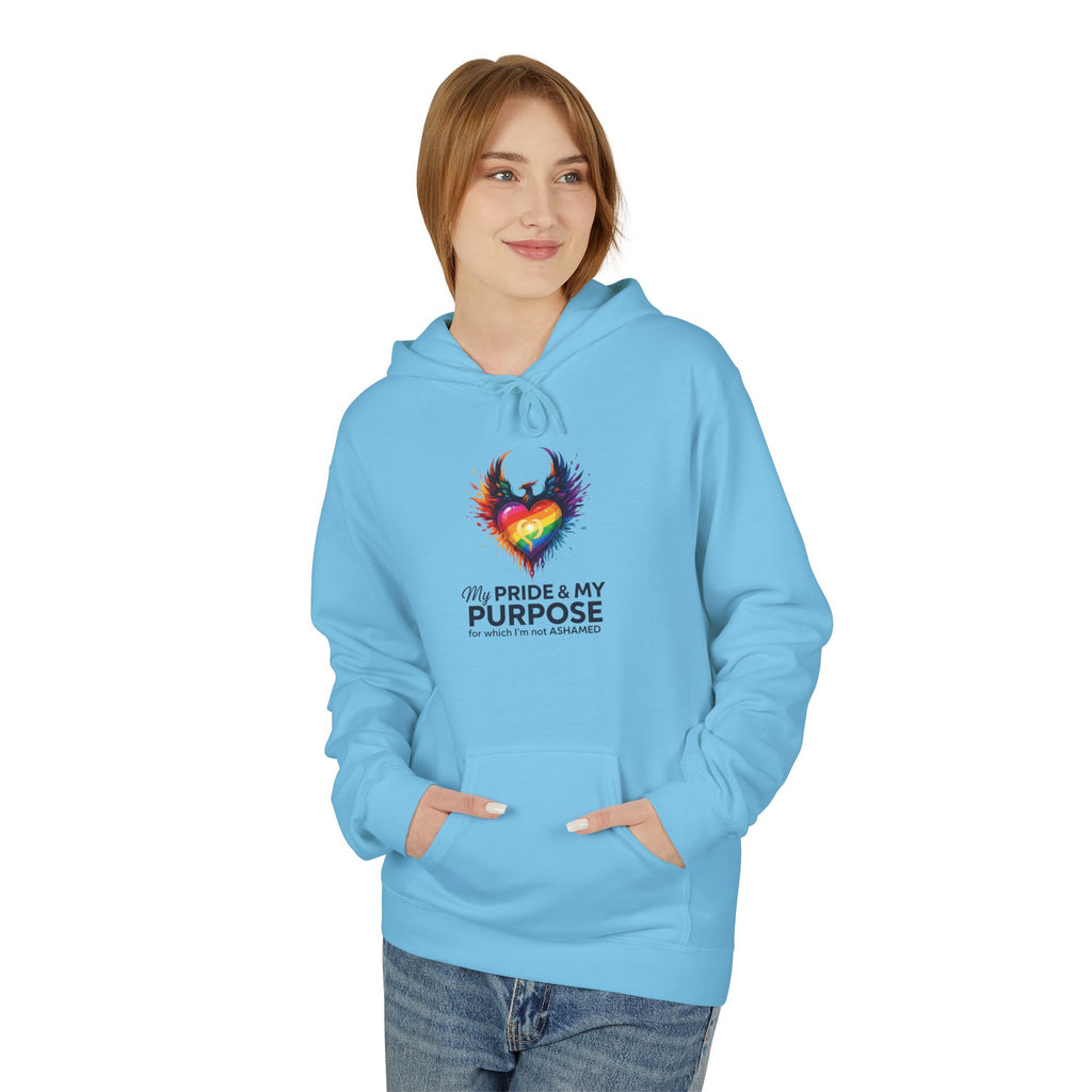 My Pride & My Purpose™ Premium Unisex Hoodie | LGBTQ+ Pride Apparel