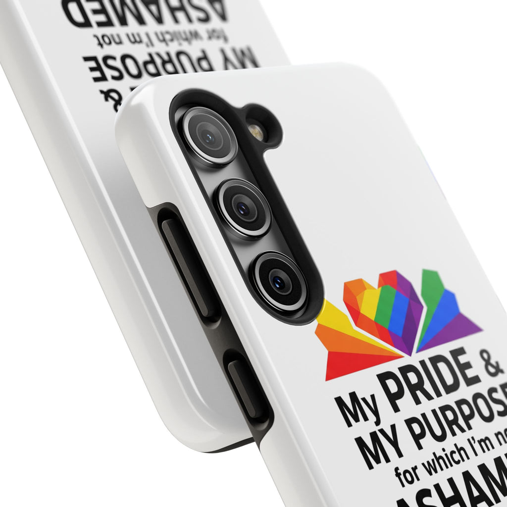 My Pride & My Purpose™ Premium Tough Phone Case | LGBTQ+ Pride