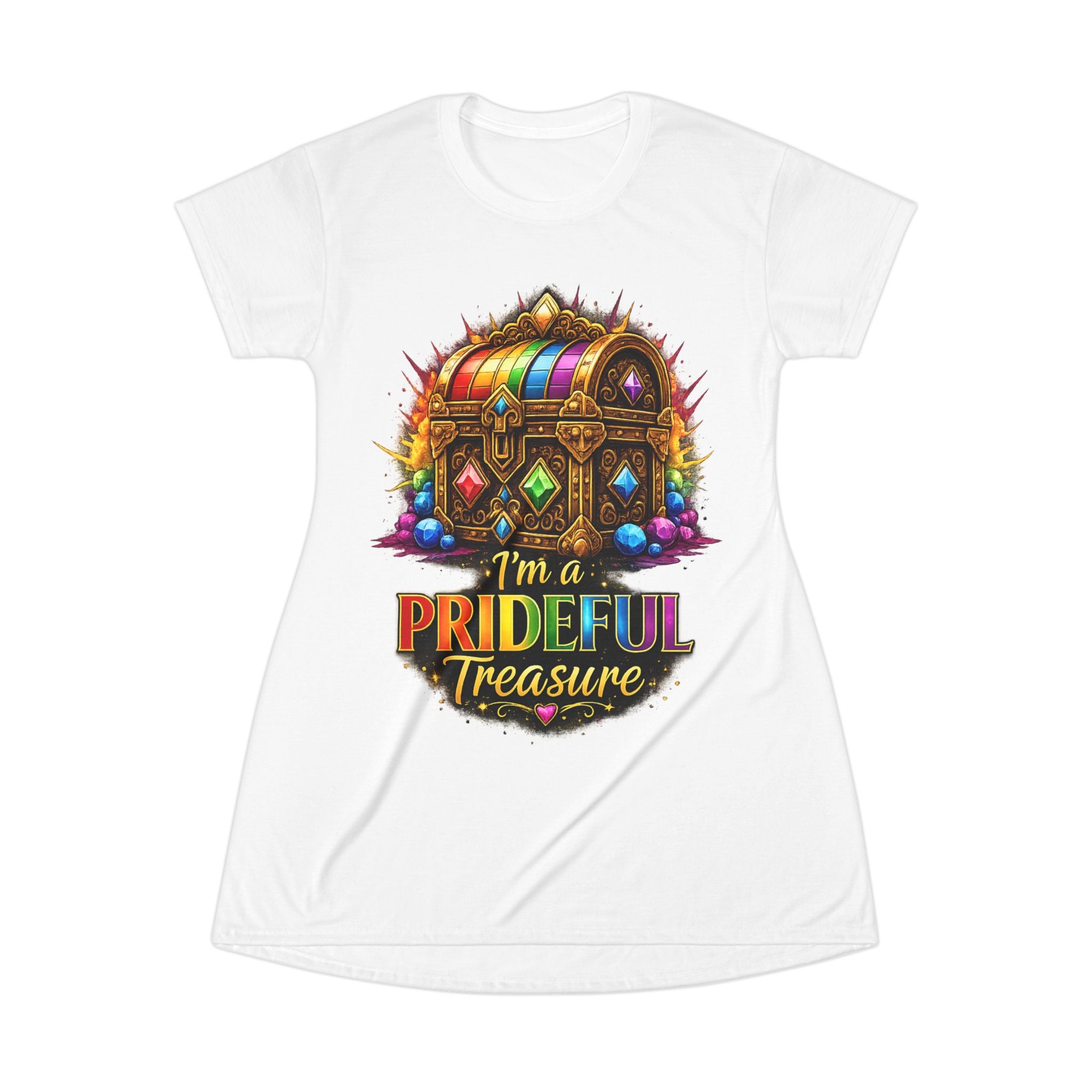 I'm a Prideful Treasure™ T-Shirt Dress