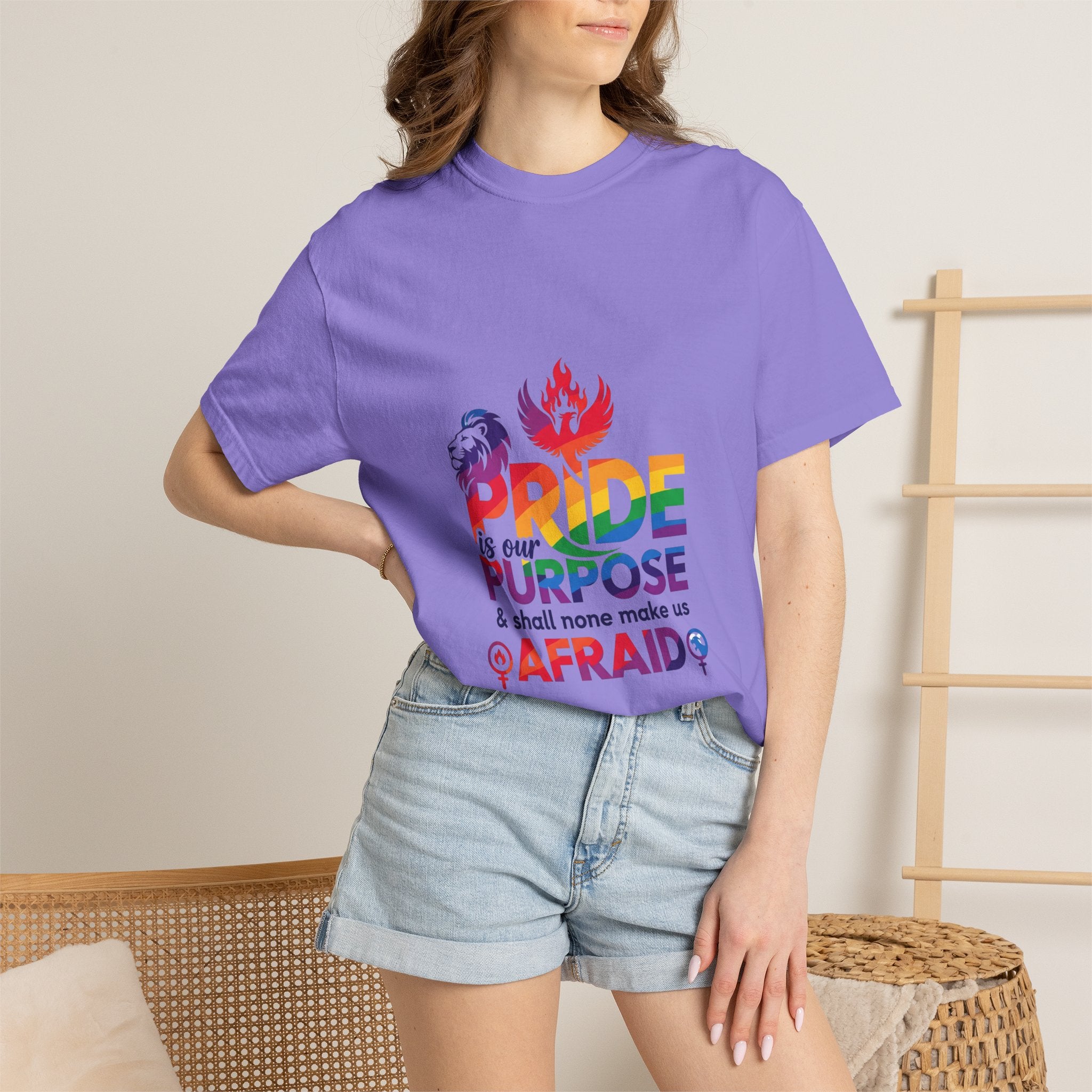 Pride Is Our Purpose™ & Shall None Make Us Afraid™ Premium Unisex T-Shirt