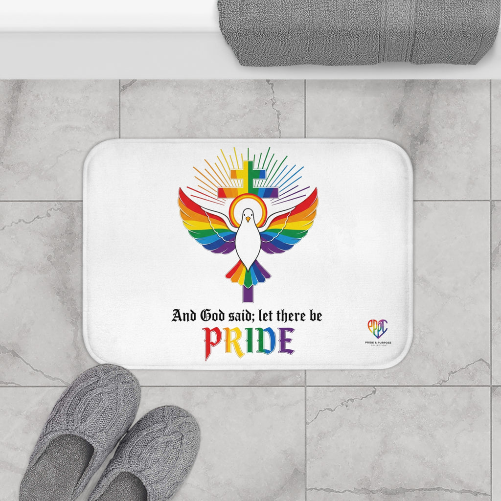 And God Said; Let There Be Pride™ Bath Mat