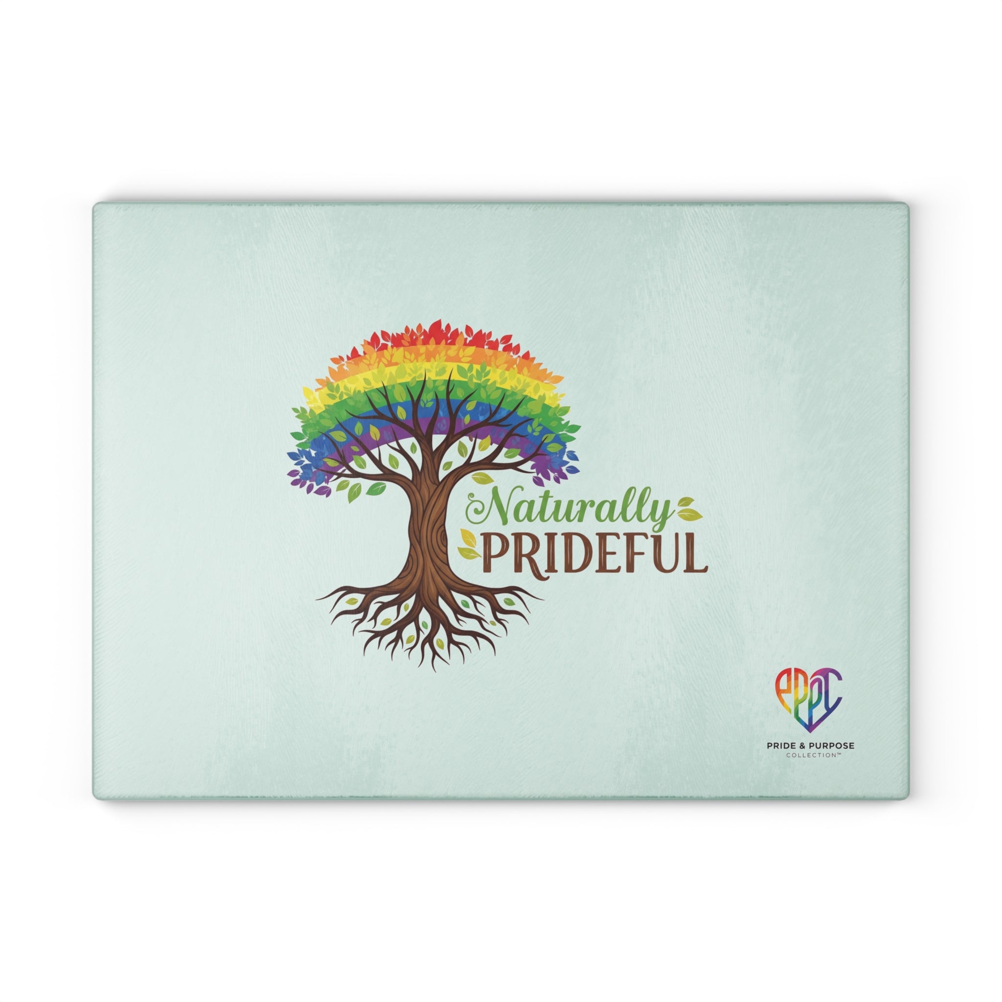 Naturally Prideful™ Premium Glass Cutting Board | The Pride & Purpose Collection™
