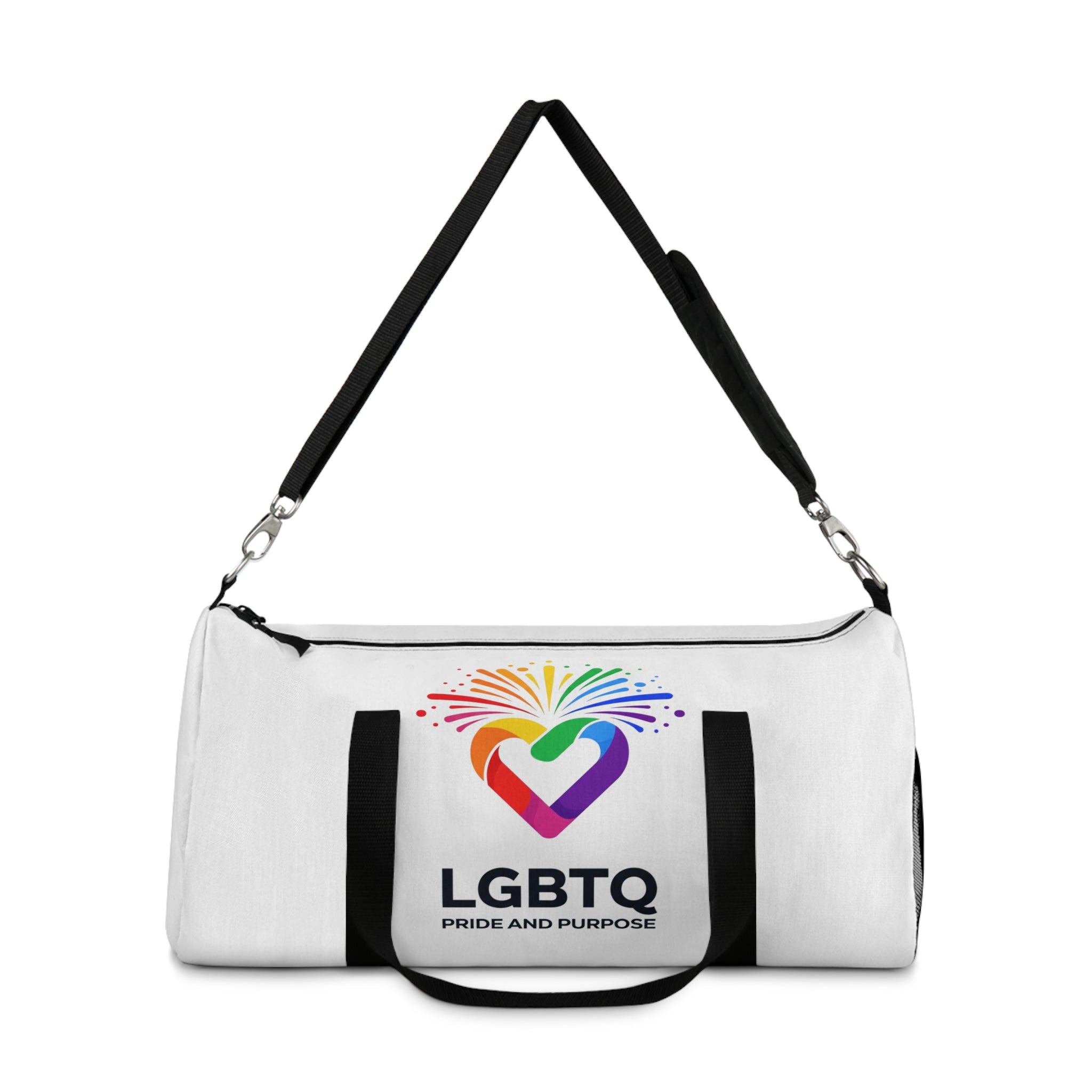 LGBTQ+ Pride and Purpose™ Premium Duffel Bag