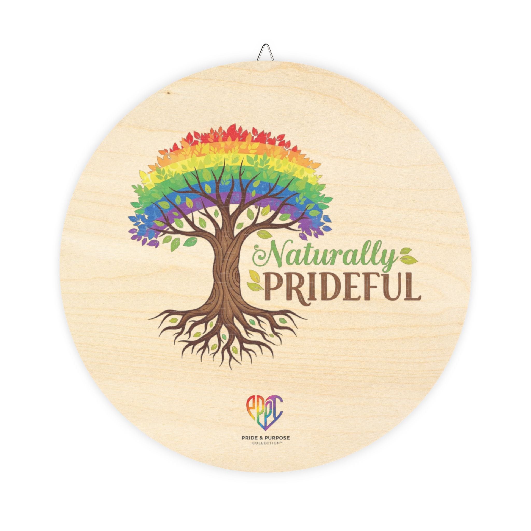 Naturally Prideful™ Wood Ornament