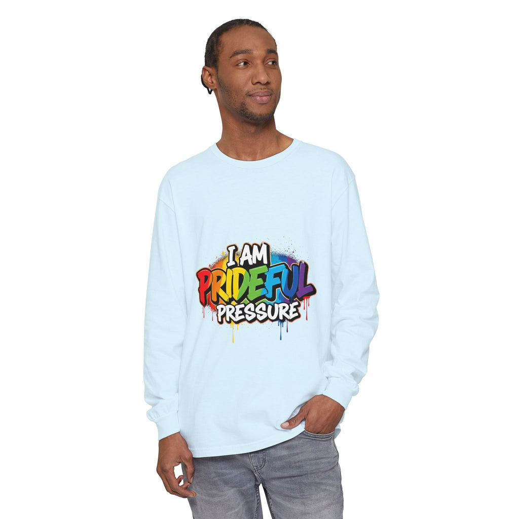 I Am Prideful Pressure™ Premium Unisex Long Sleeve T-Shirt | LGBTQ+ Pride