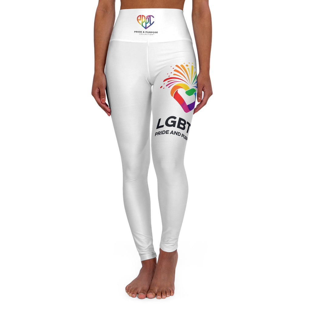 LGBTQ+ Pride and Purpose™ Premium High-Waisted Yoga Leggings