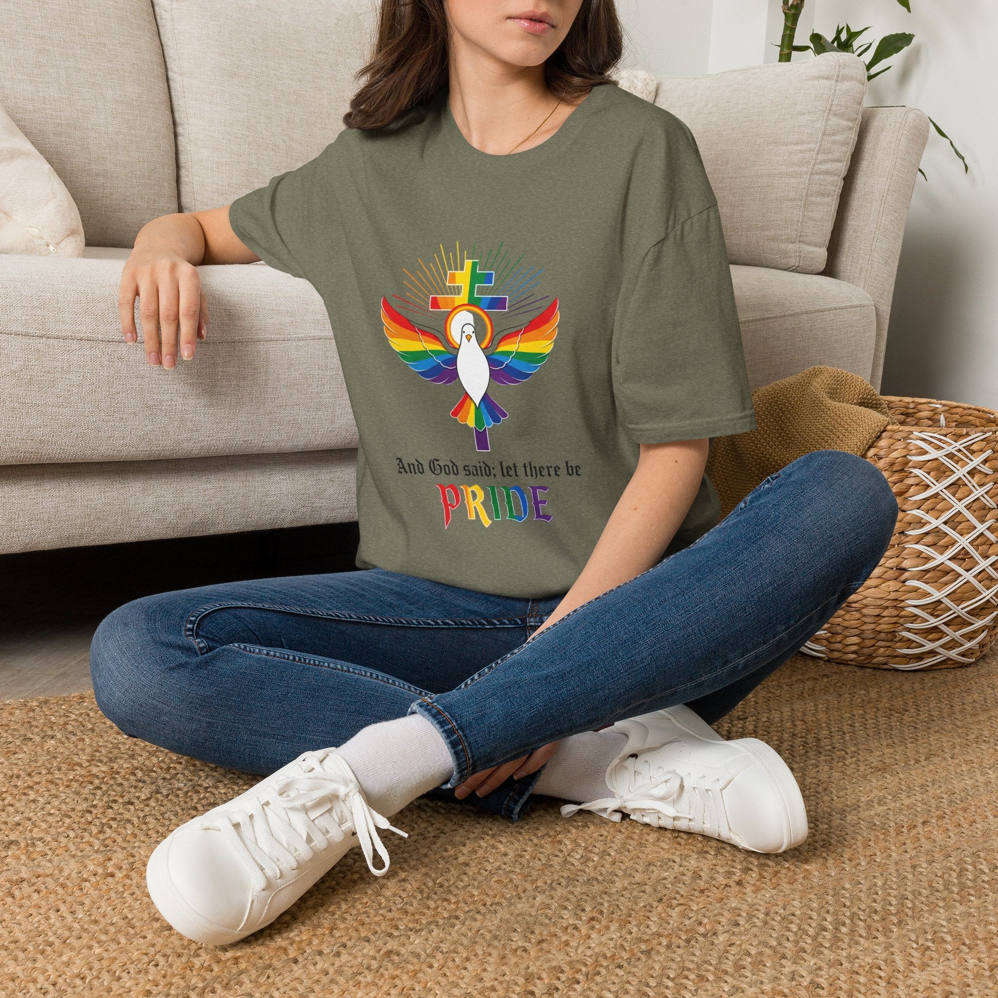 And God Said; Let There Be Pride™ Unisex Premium T-Shirt