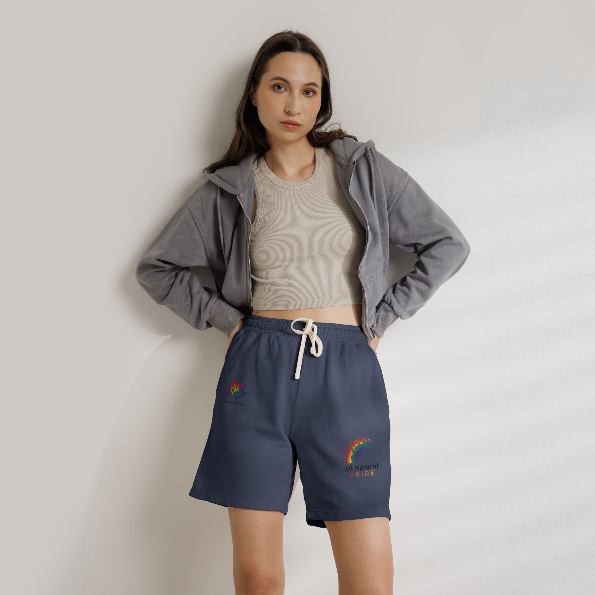 All Natural Pride™ Premium Garment-Dyed Sweat Shorts