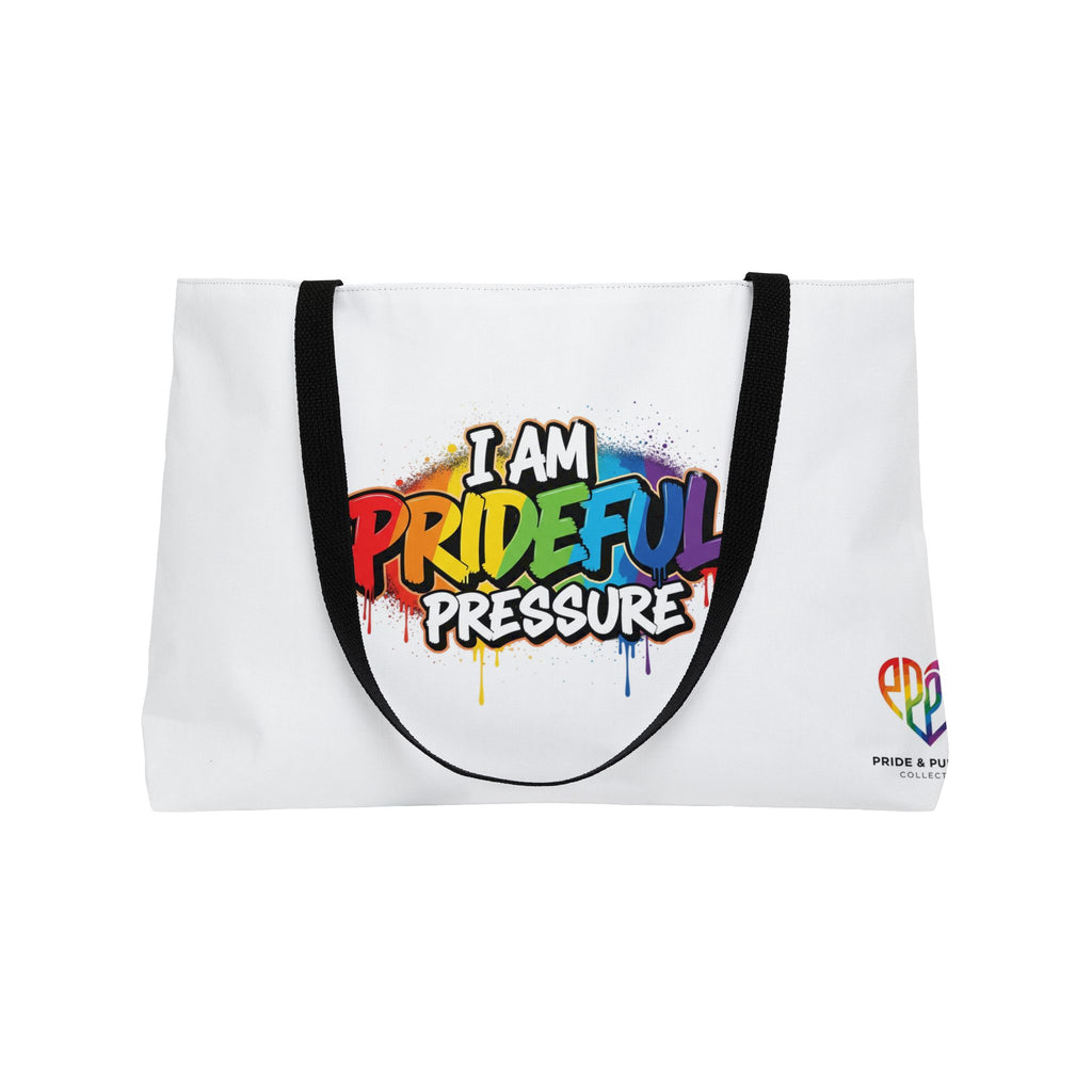I Am Prideful Pressure™ Premium Oversized Tote Bag | LGBTQ+ Pride