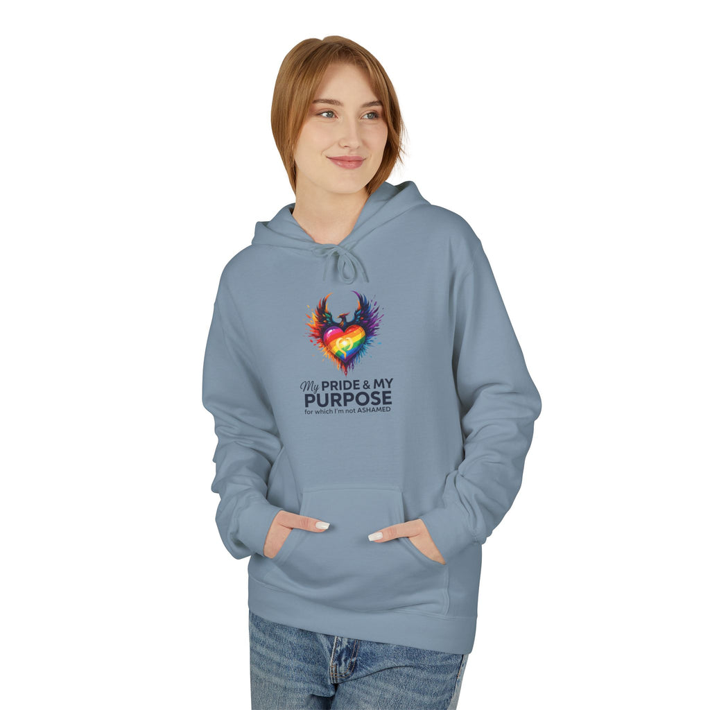 My Pride & My Purpose™ Premium Unisex Hoodie | LGBTQ+ Pride Apparel