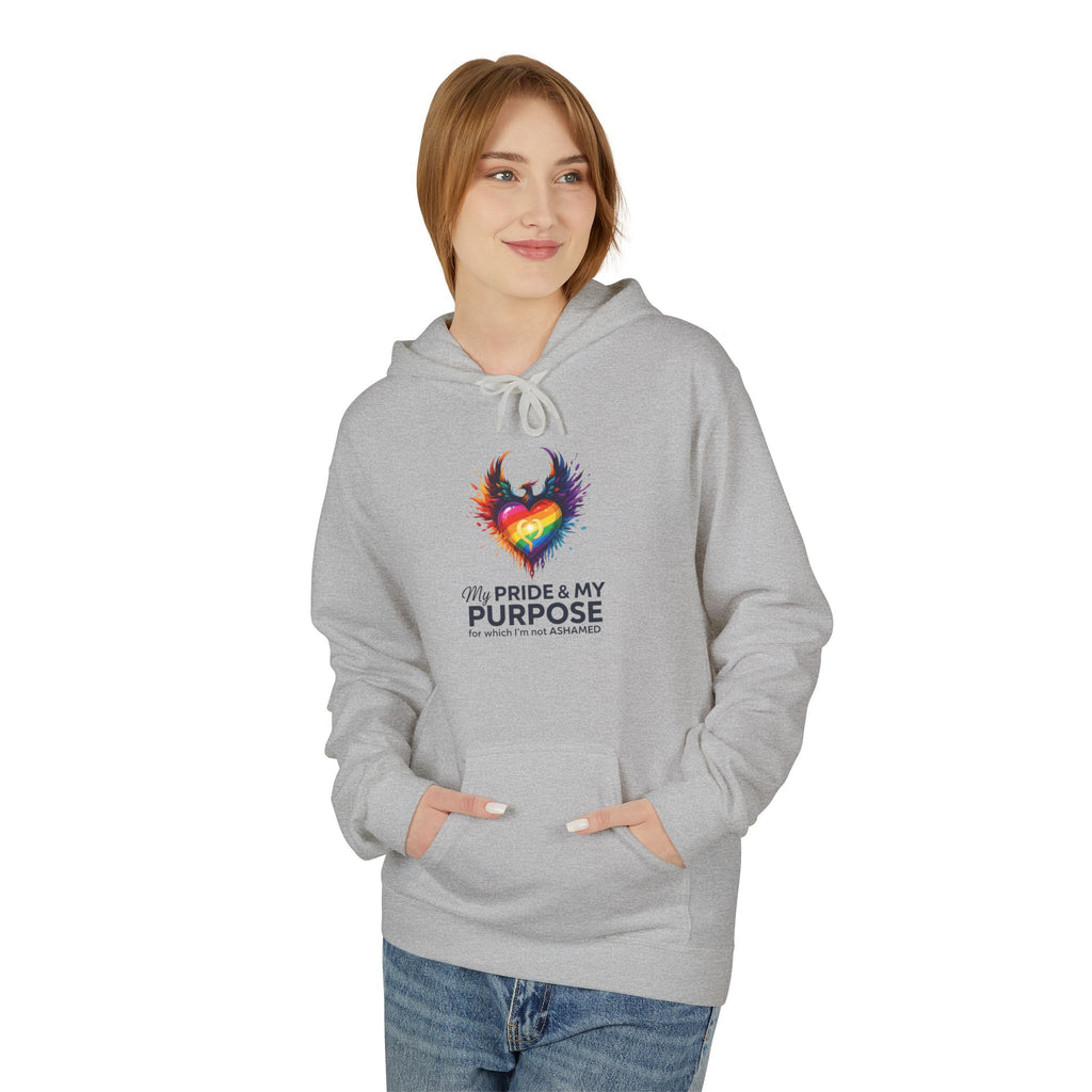 My Pride & My Purpose™ Premium Unisex Hoodie | LGBTQ+ Pride Apparel