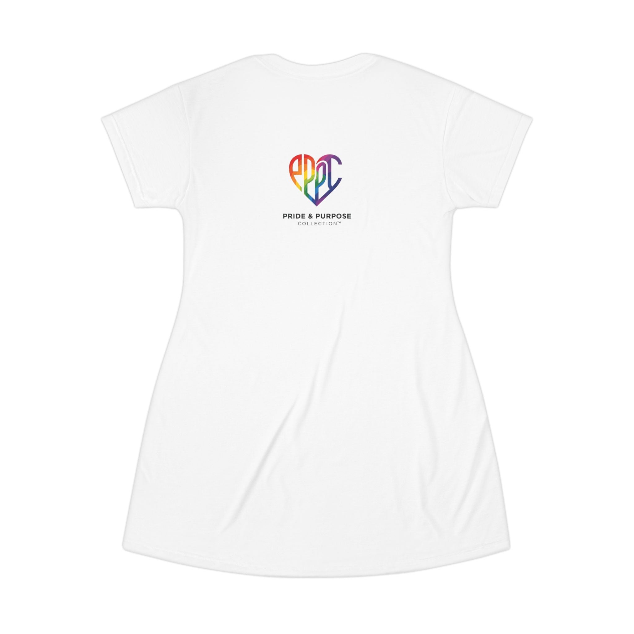 I Am Prideful Pressure™ Premium T-Shirt Dress | Pride Affirmation