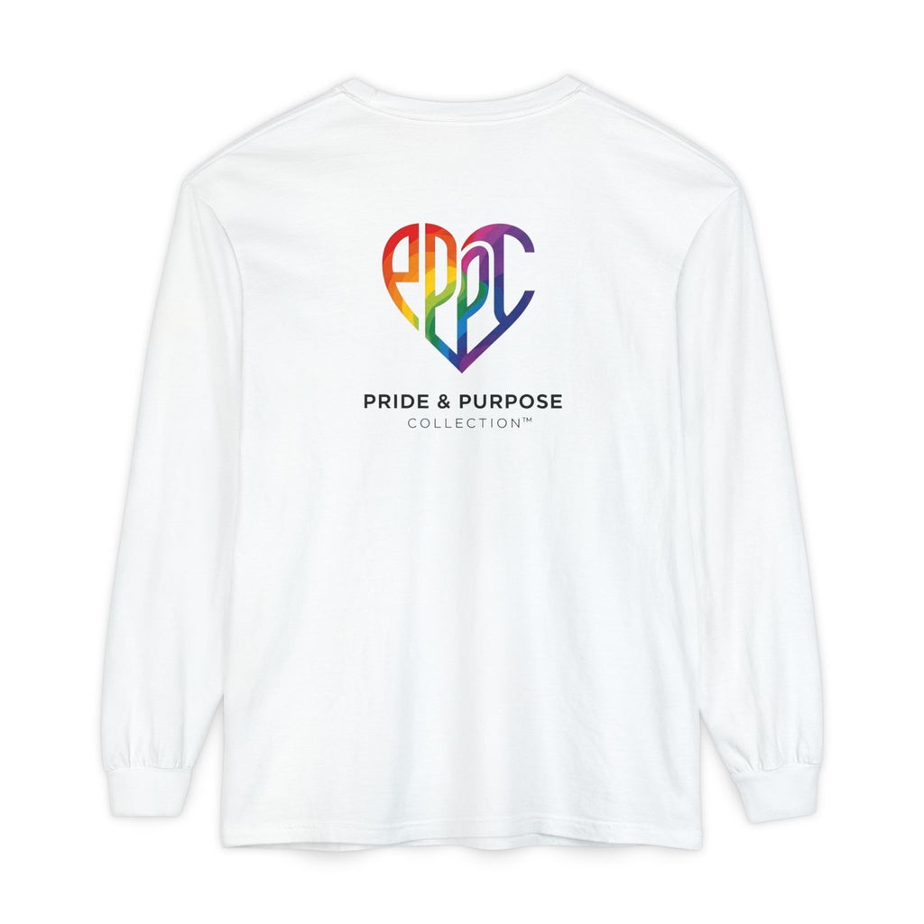 My Pride & My Purpose™ Premium Unisex Long Sleeve T-Shirt | LGBTQ+ Pride