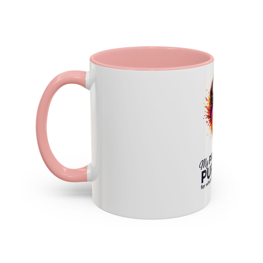 My Pride & My Purpose™ Premium Accent Coffee Mug | LGBTQ+ Pride Drinkware