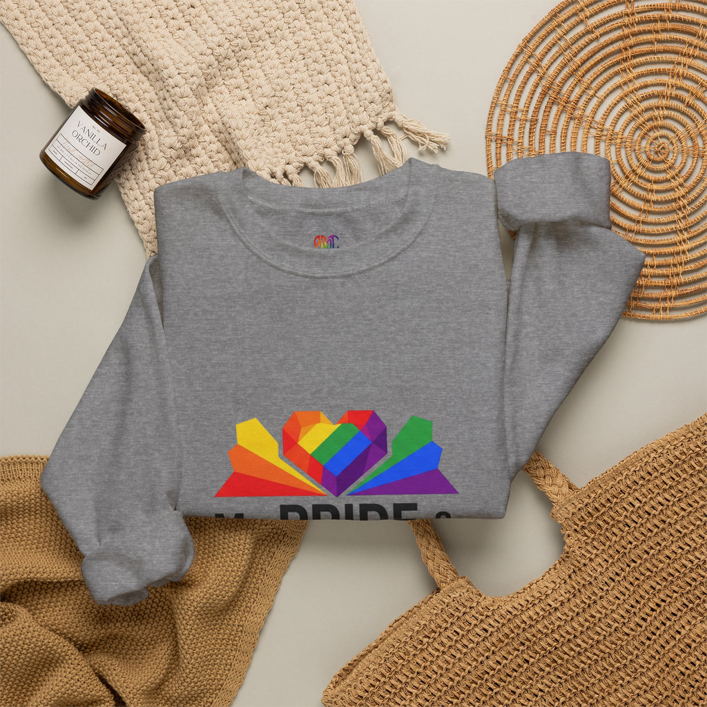 My Pride & My Purpose™ Heavy Blend Crewneck Sweatshirt | LGBTQ+ Pride