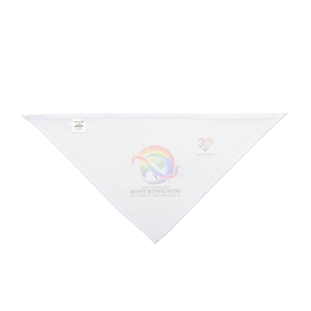 Worldwide Pride & Universal Purpose™ Premium Pet Bandana Collar | Pride Affirmation