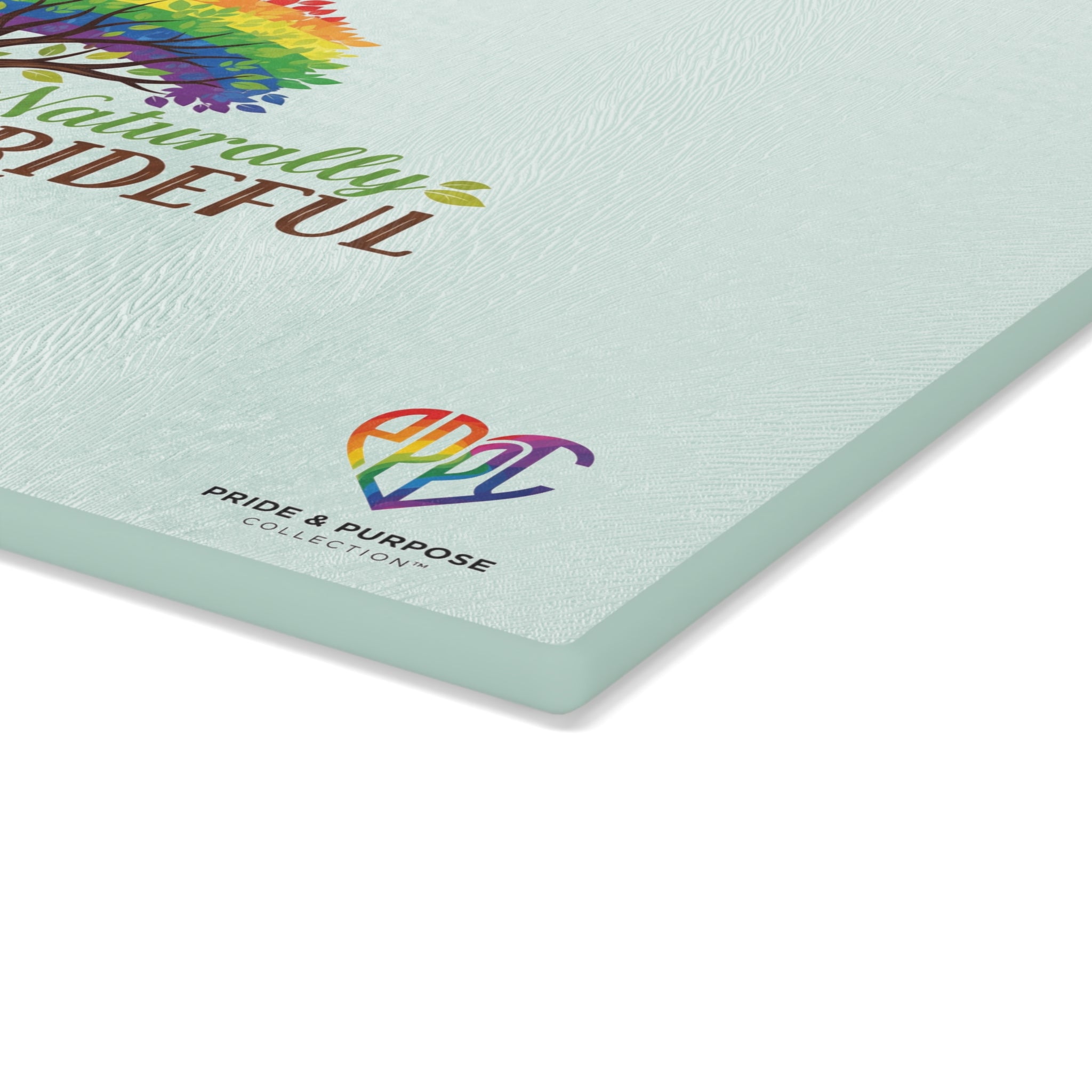 Naturally Prideful™ Premium Glass Cutting Board | The Pride & Purpose Collection™