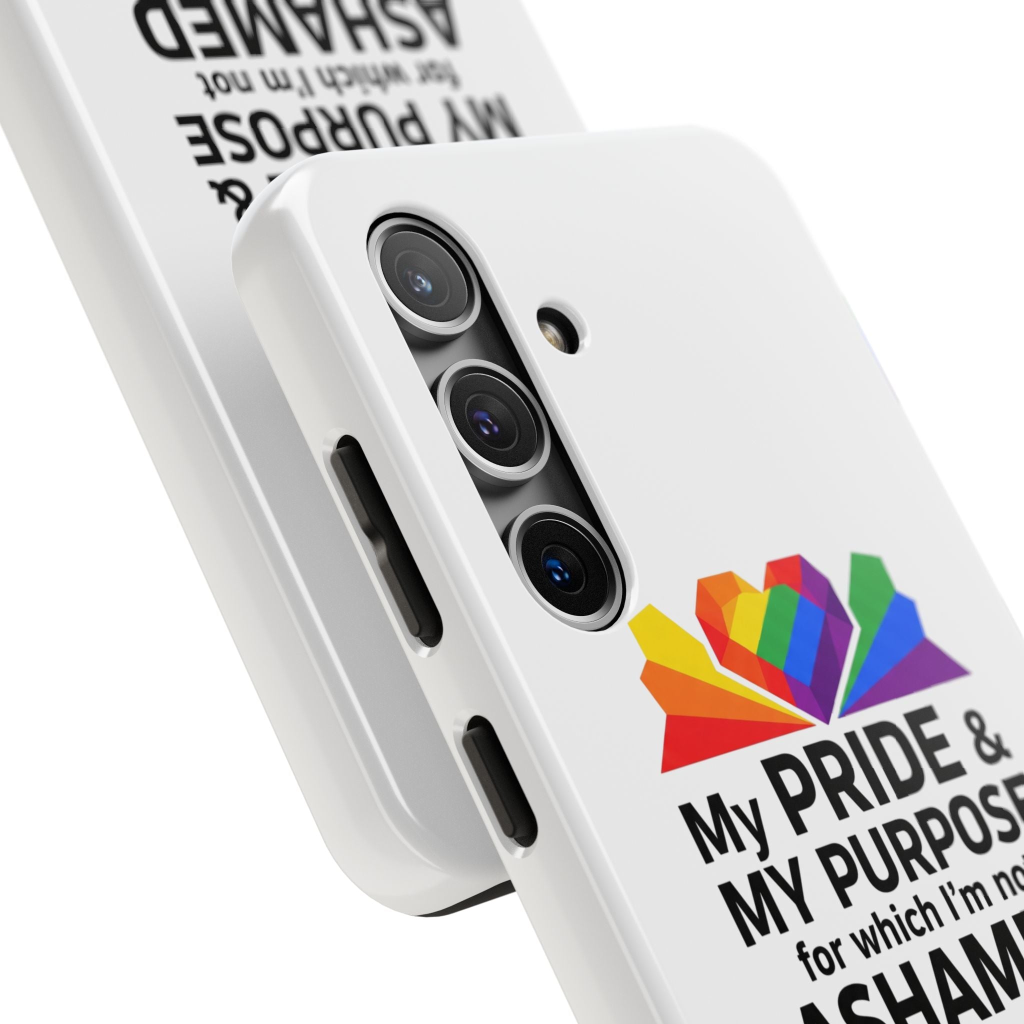 My Pride & My Purpose™ Premium Tough Phone Case | LGBTQ+ Pride