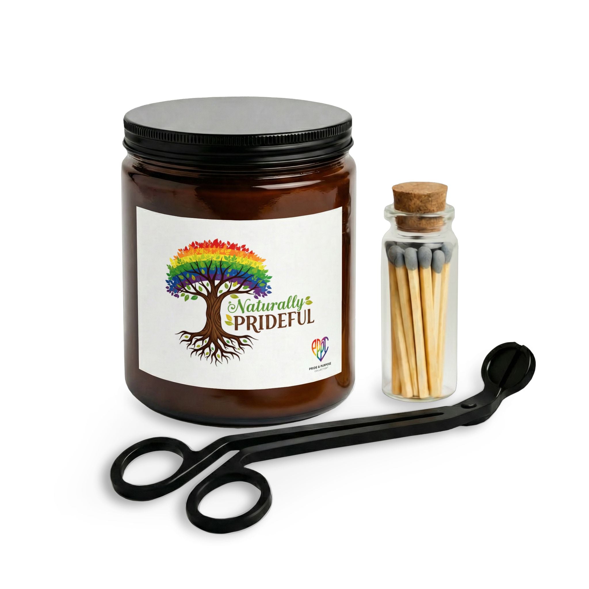 Naturally Prideful™ Premium Scented Soy Candle | Pride & Purpose Collection™