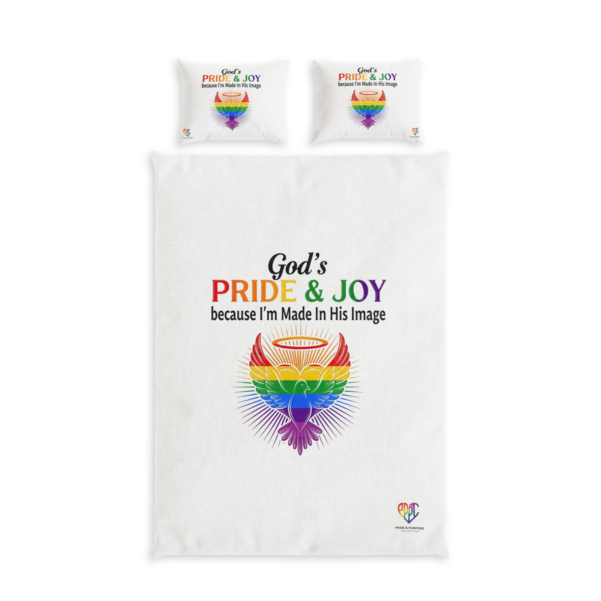 God's Pride & Joy™ Premium Cotton Duvet Cover Set | Made In His Image