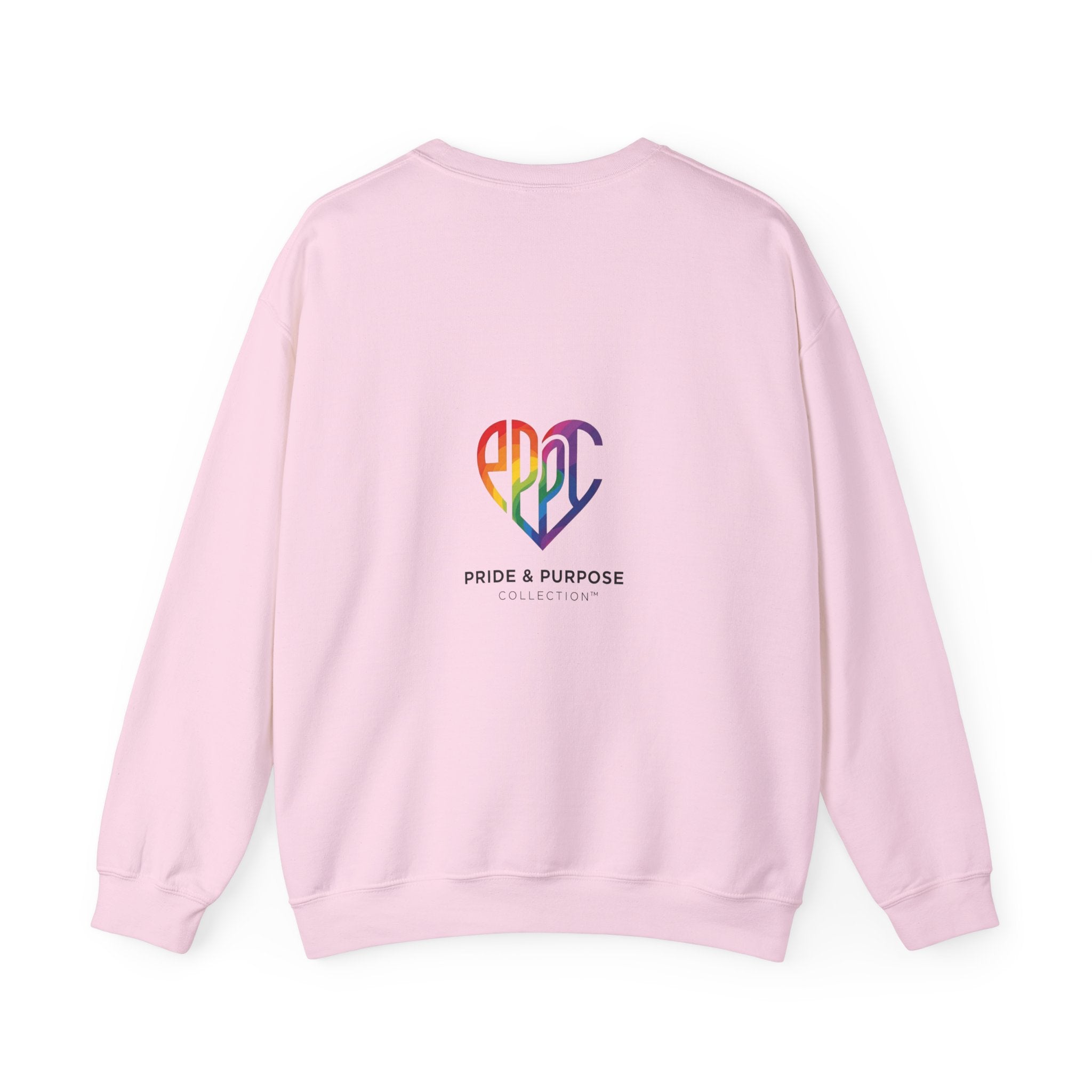 My Pride & My Purpose™ Heavy Blend Crewneck Sweatshirt | LGBTQ+ Pride