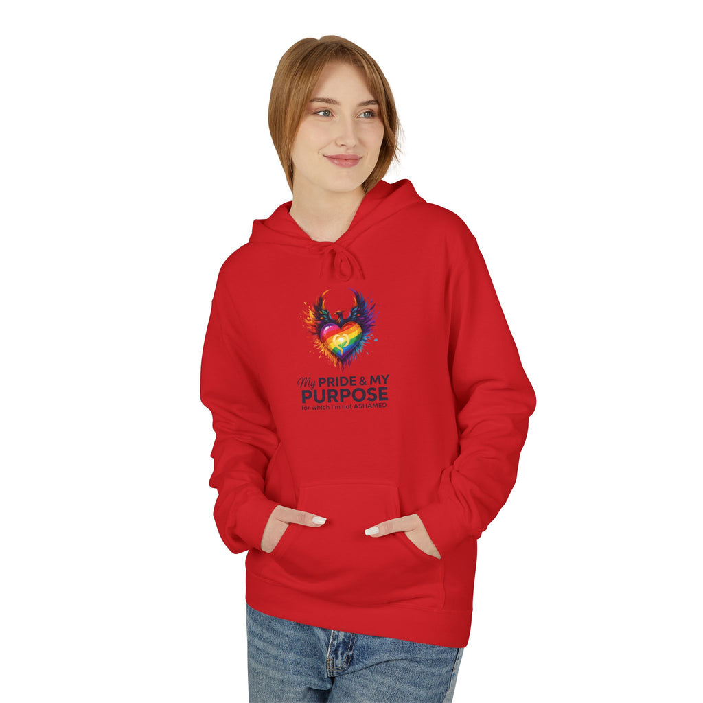 My Pride & My Purpose™ Premium Unisex Hoodie | LGBTQ+ Pride Apparel