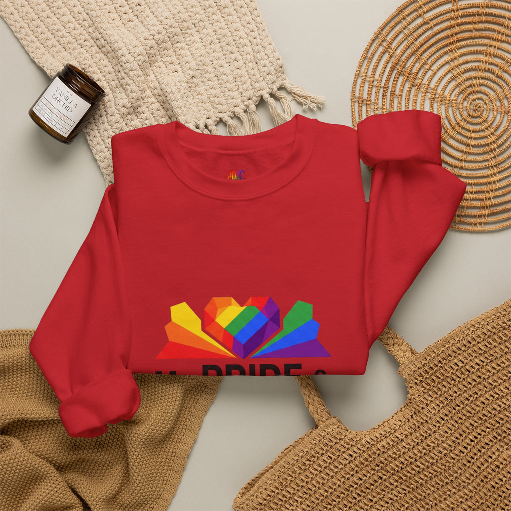 My Pride & My Purpose™ Heavy Blend Crewneck Sweatshirt | LGBTQ+ Pride