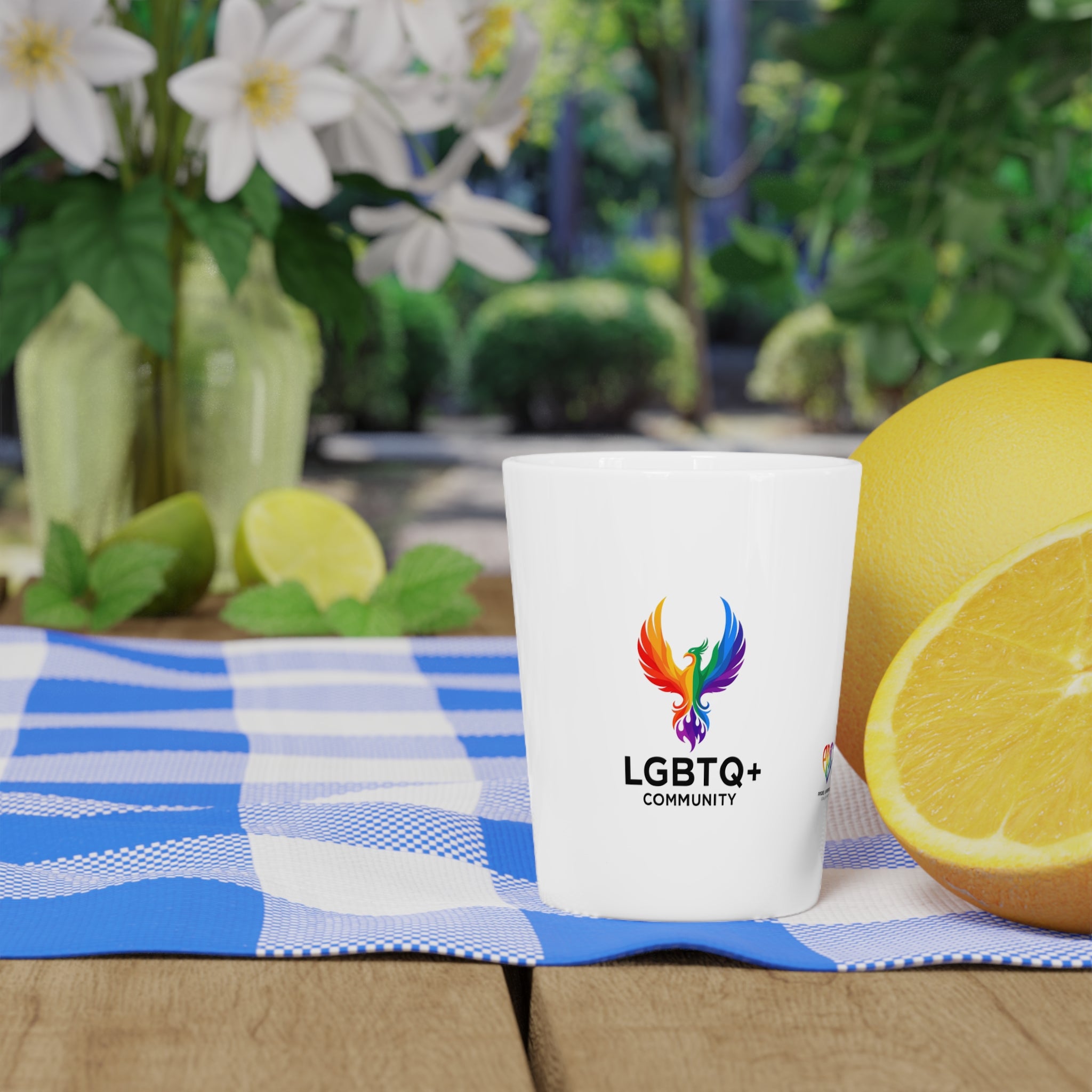 LGBTQ+ Community™ Phoenix™ Premium Shot Glass
